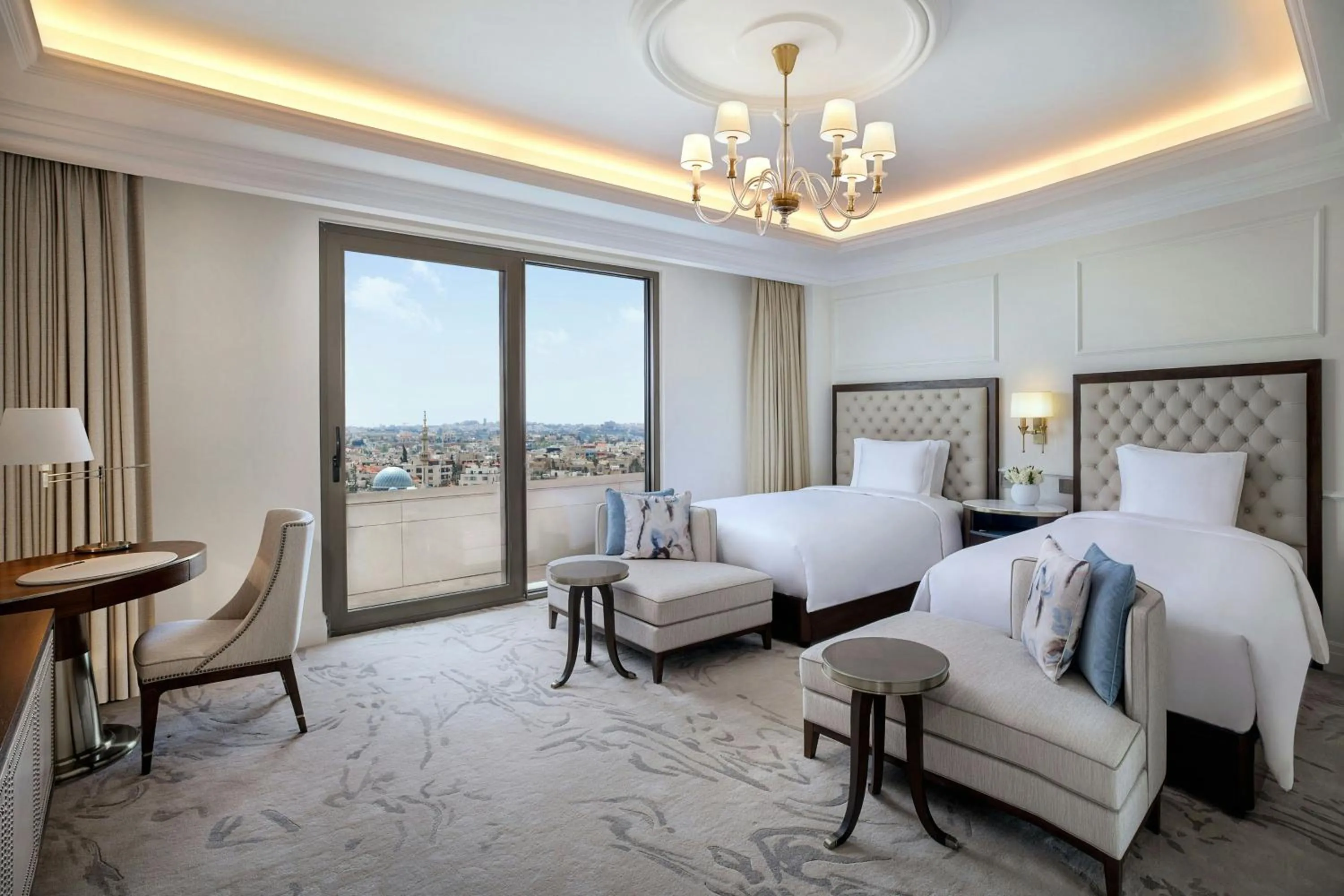 Photo of the whole room, Bed in The Ritz-Carlton, Amman