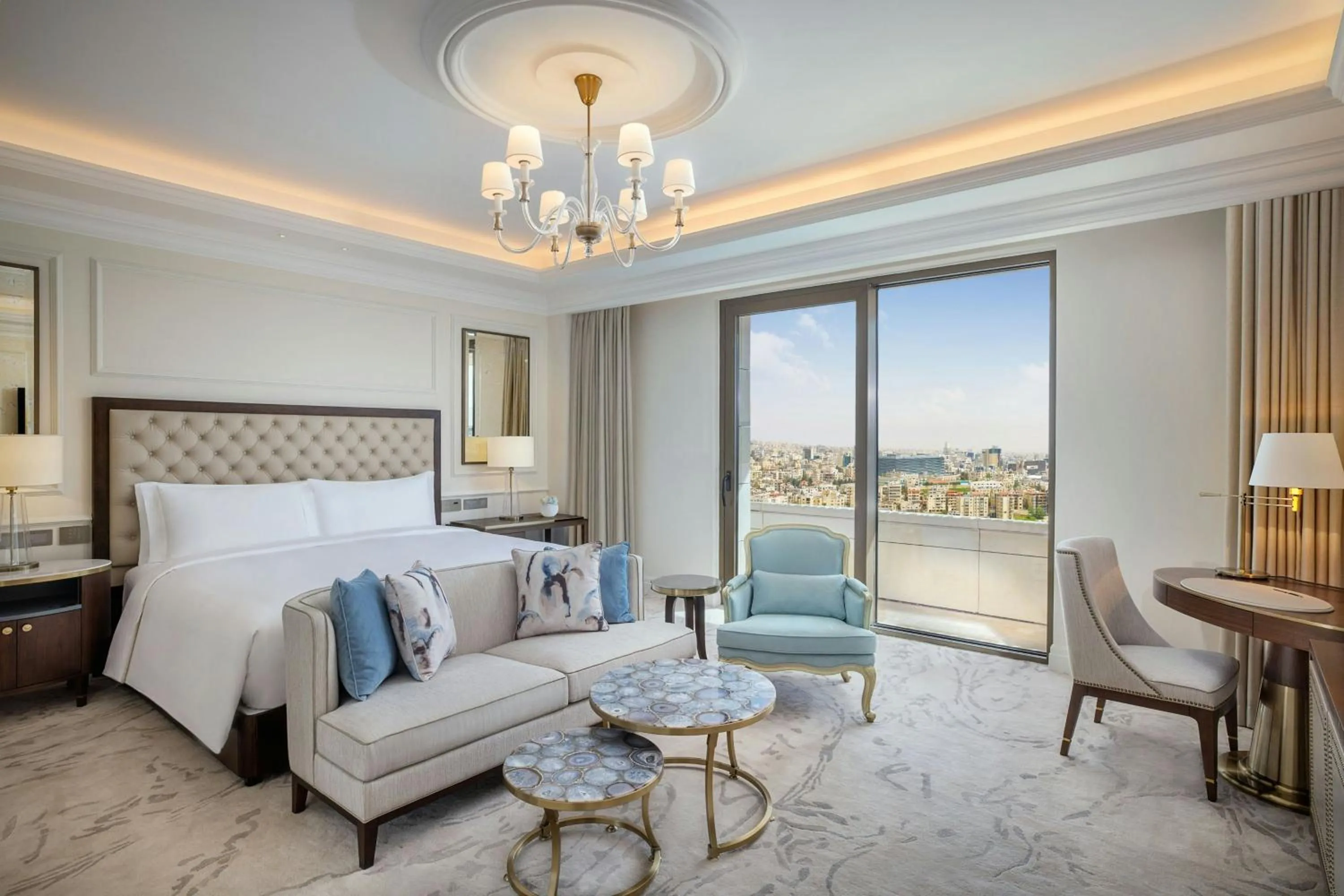 Photo of the whole room, Bed in The Ritz-Carlton, Amman