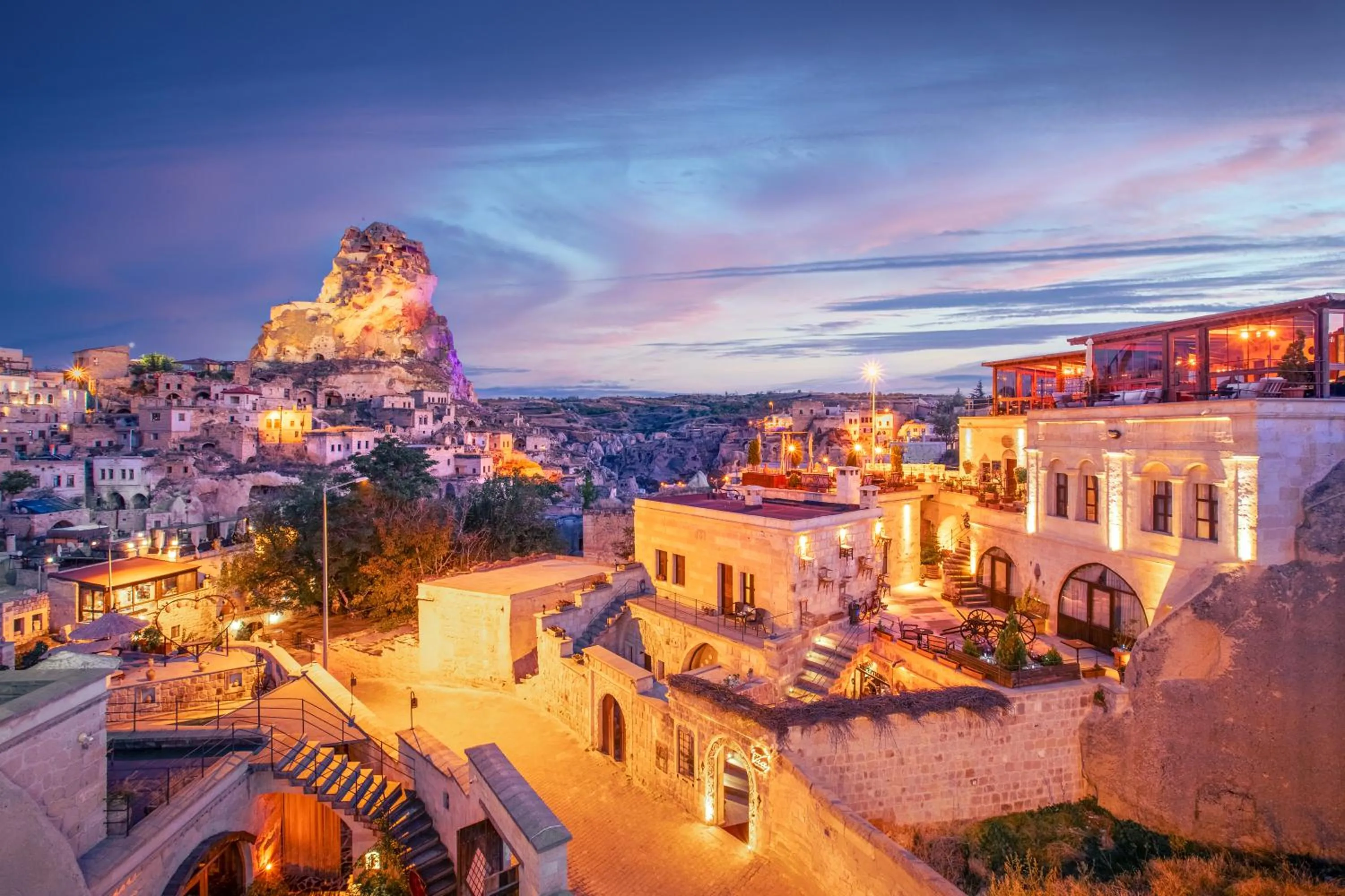 Property building in Cappa Via Cave Hotel