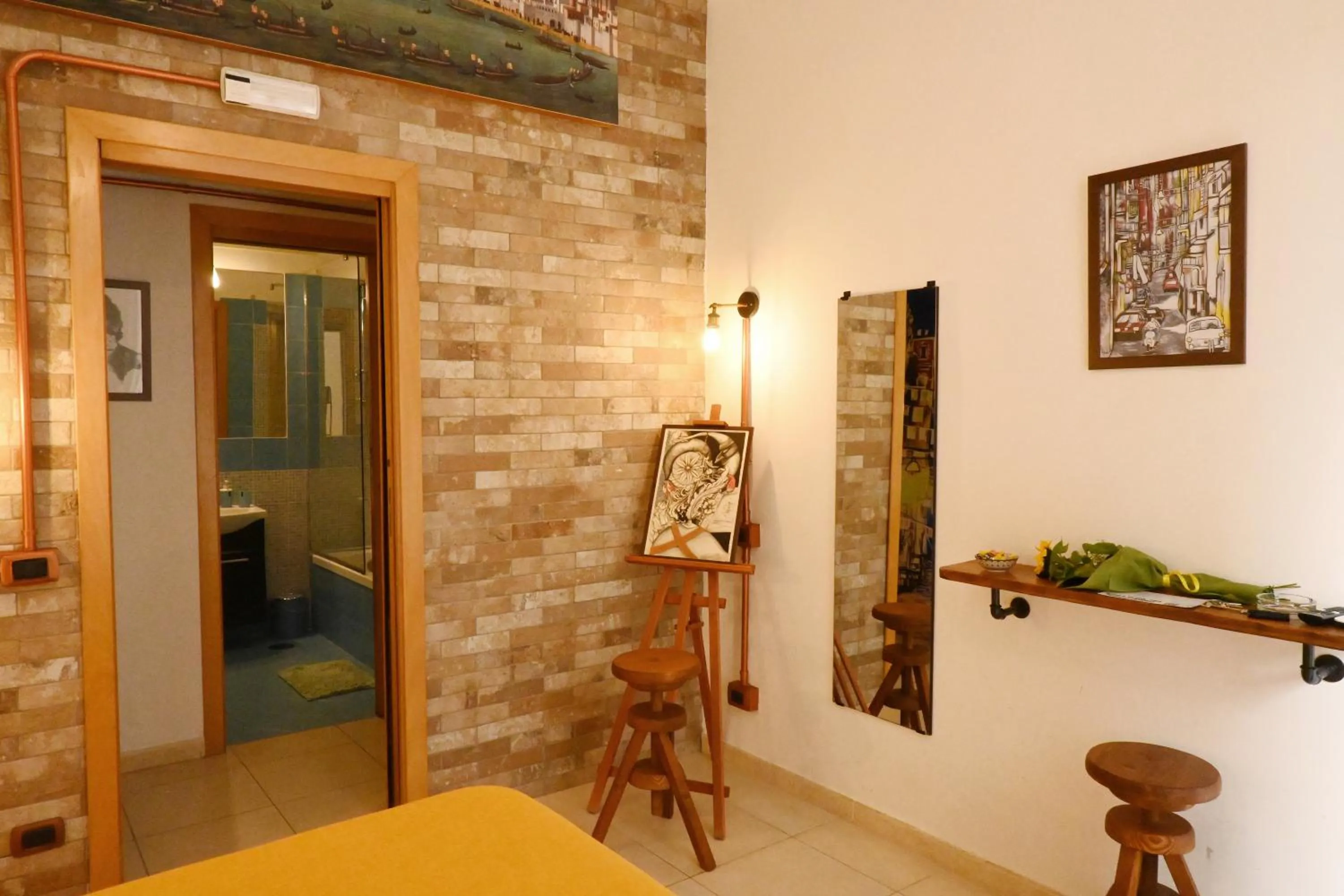 Bathroom in Napoli Cityscape