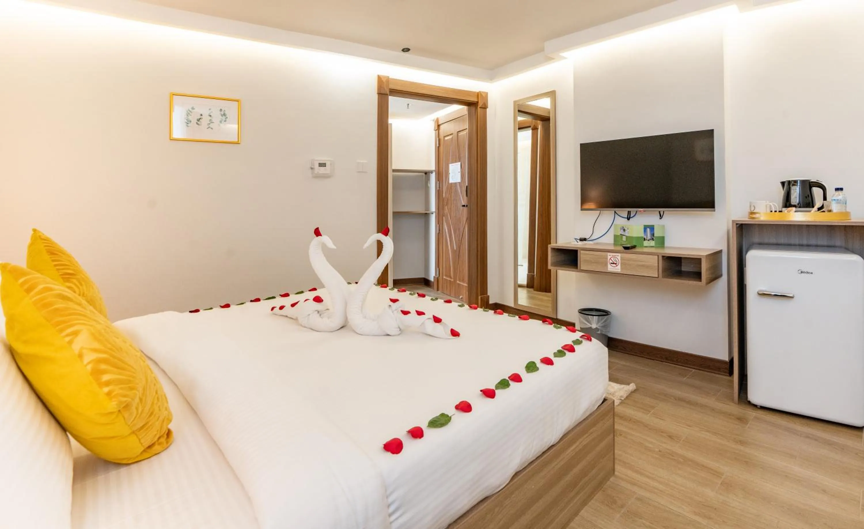 Bed in Al Salam Hotel