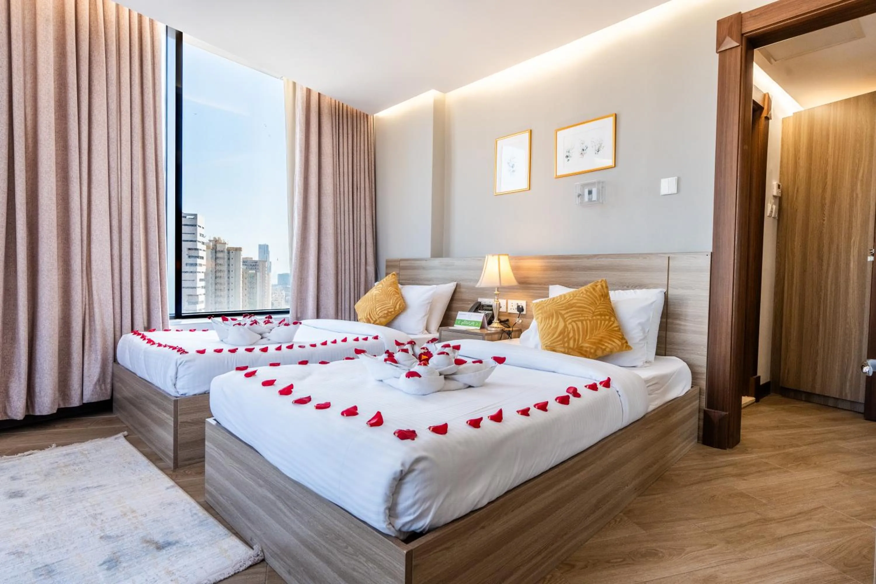 Bed in Al Salam Hotel