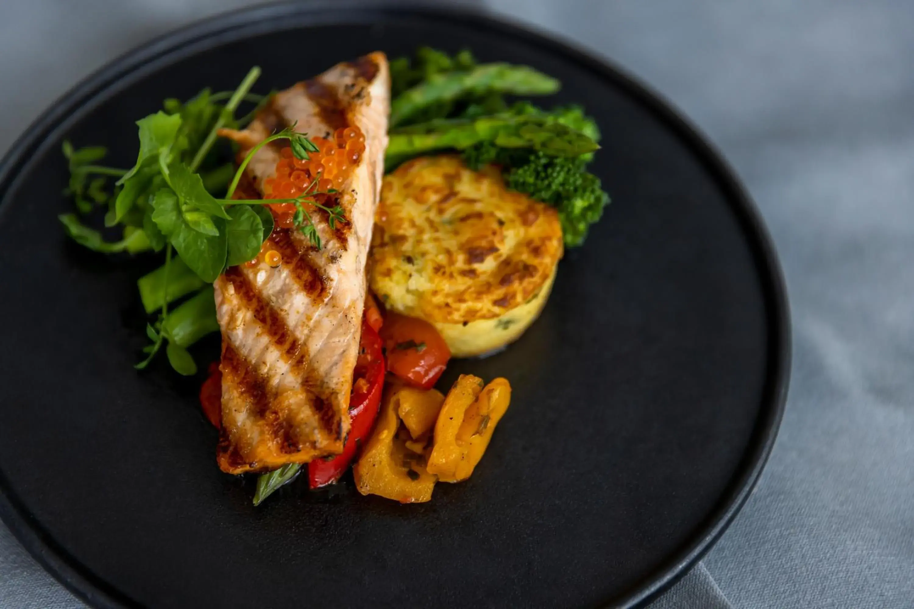 Food close-up in Radisson RED, Oslo Airport Food close-up in Radisson RED, Oslo Airport