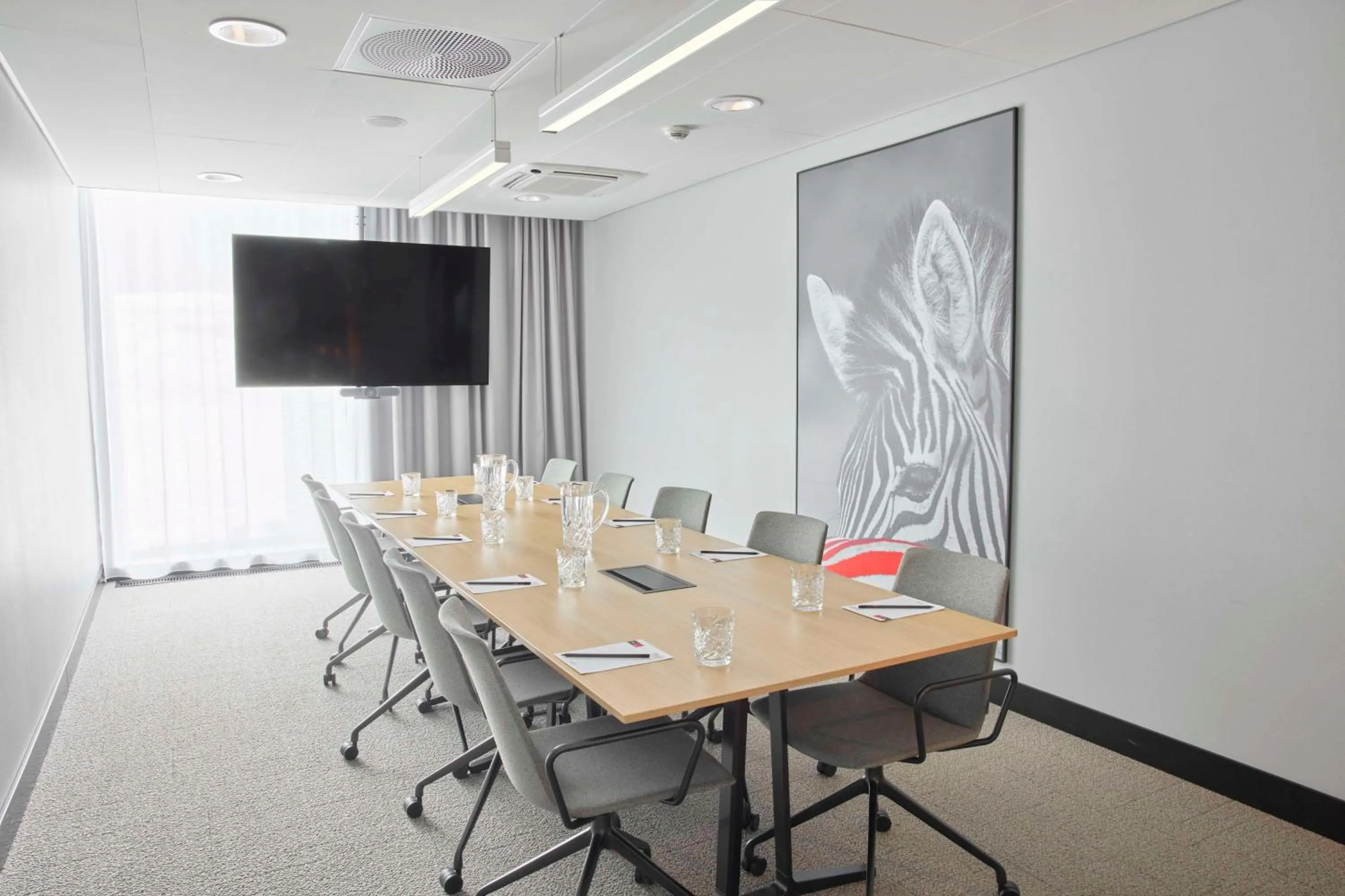 Meeting/conference room in Radisson RED, Oslo Airport