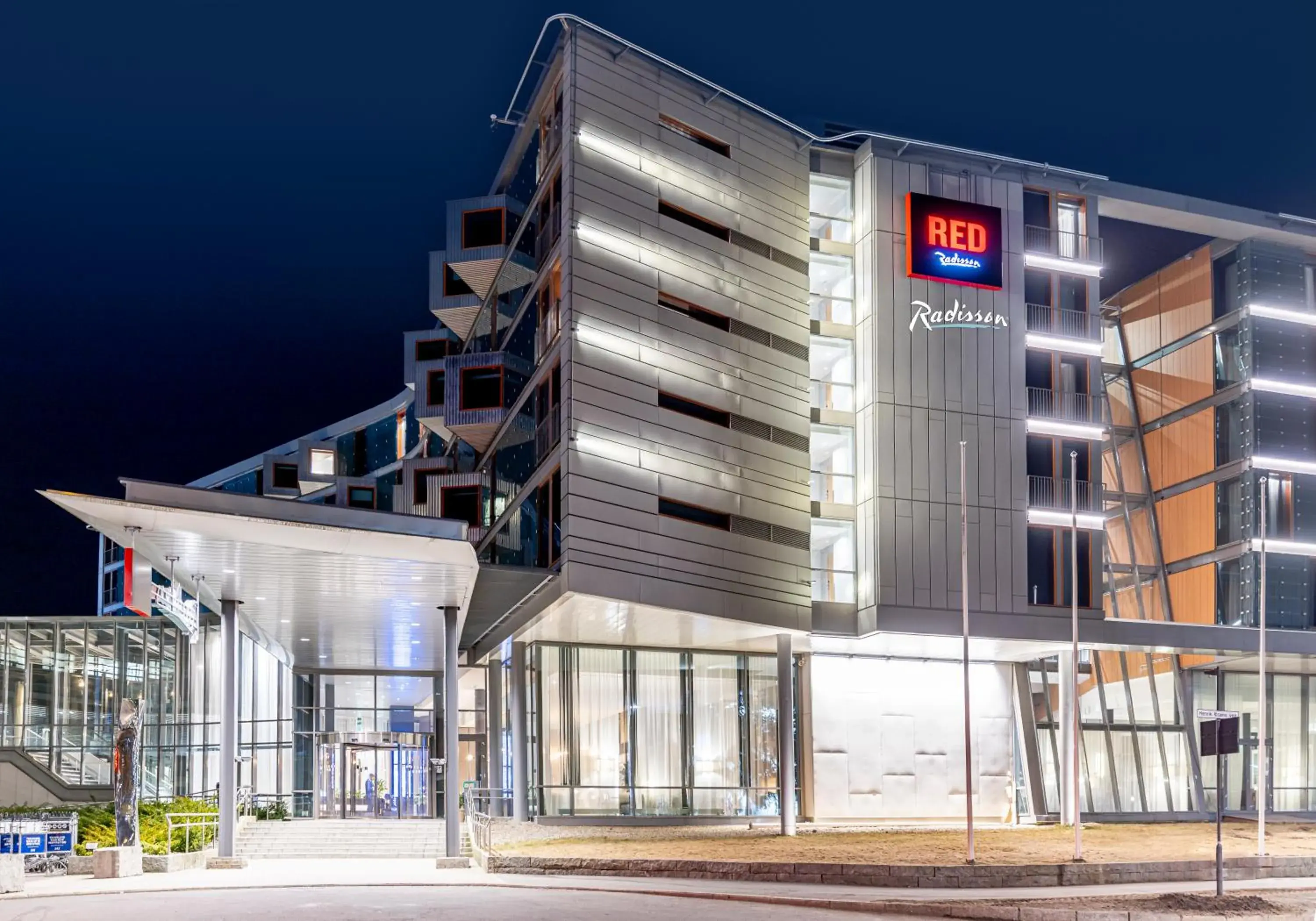 Property building in Radisson RED, Oslo Airport Property building in Radisson RED, Oslo Airport