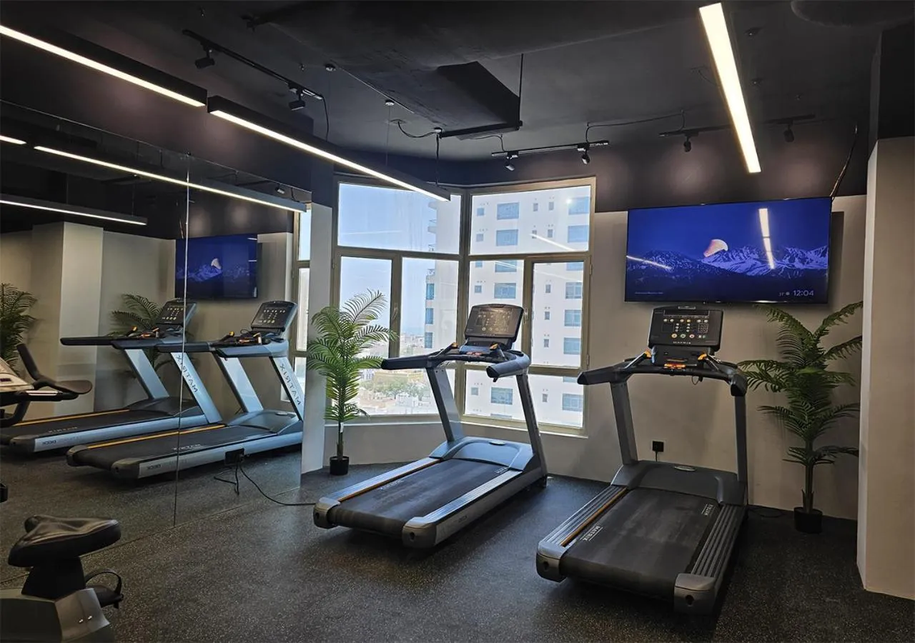 Fitness centre/facilities in Al Faris Suites 2
