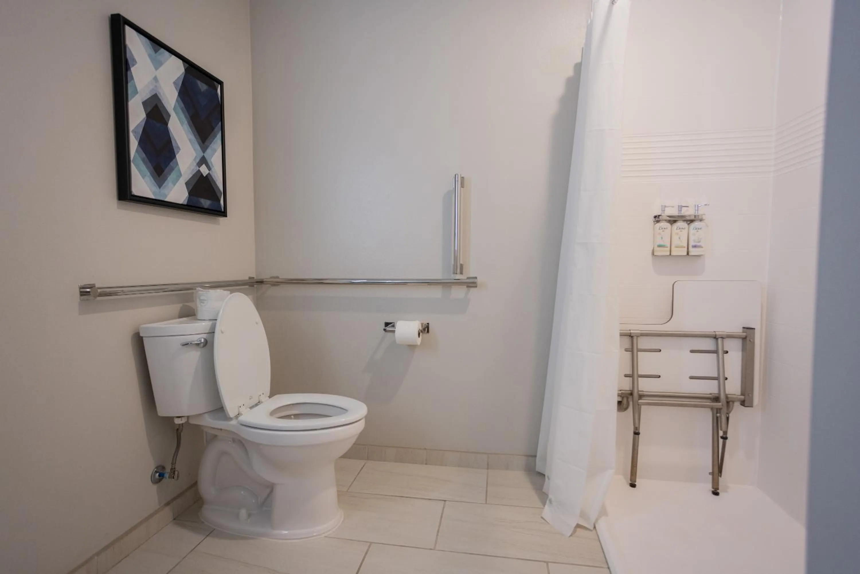 Shower in Candlewood Suites - Tulsa Hills - Jenks by IHG