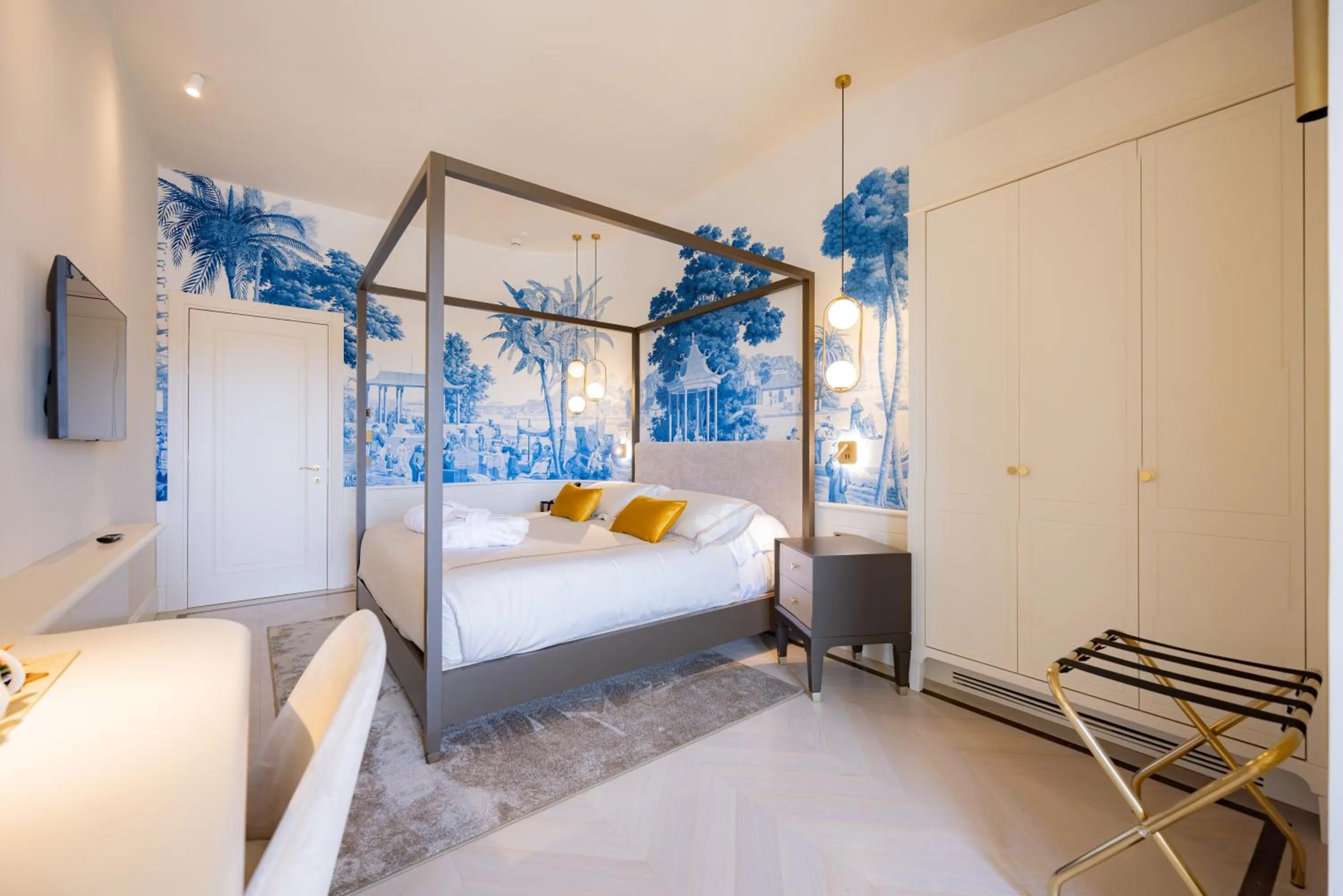 Bedroom, Bed in Hotel Belvedere