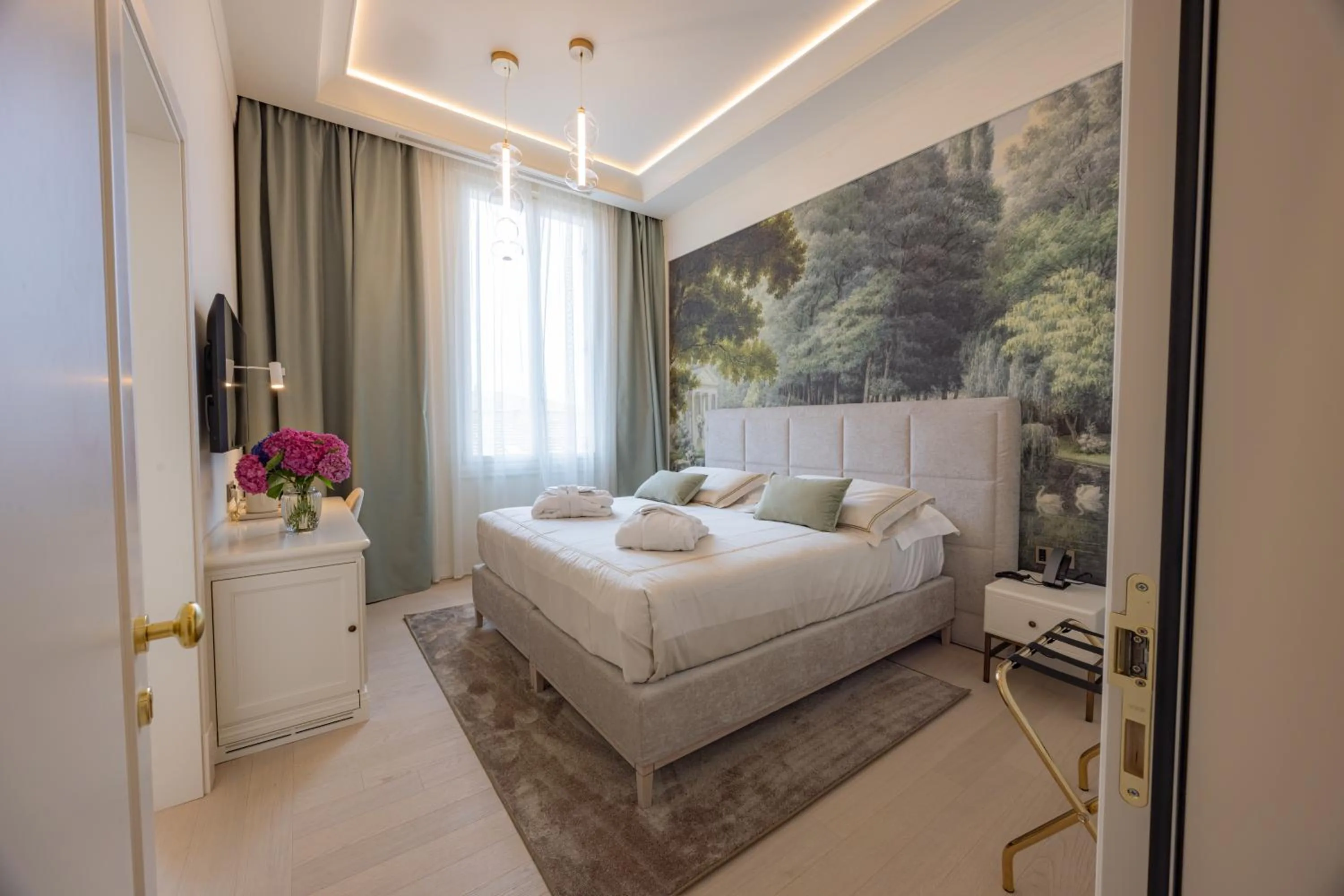 Bedroom, Bed in Hotel Belvedere