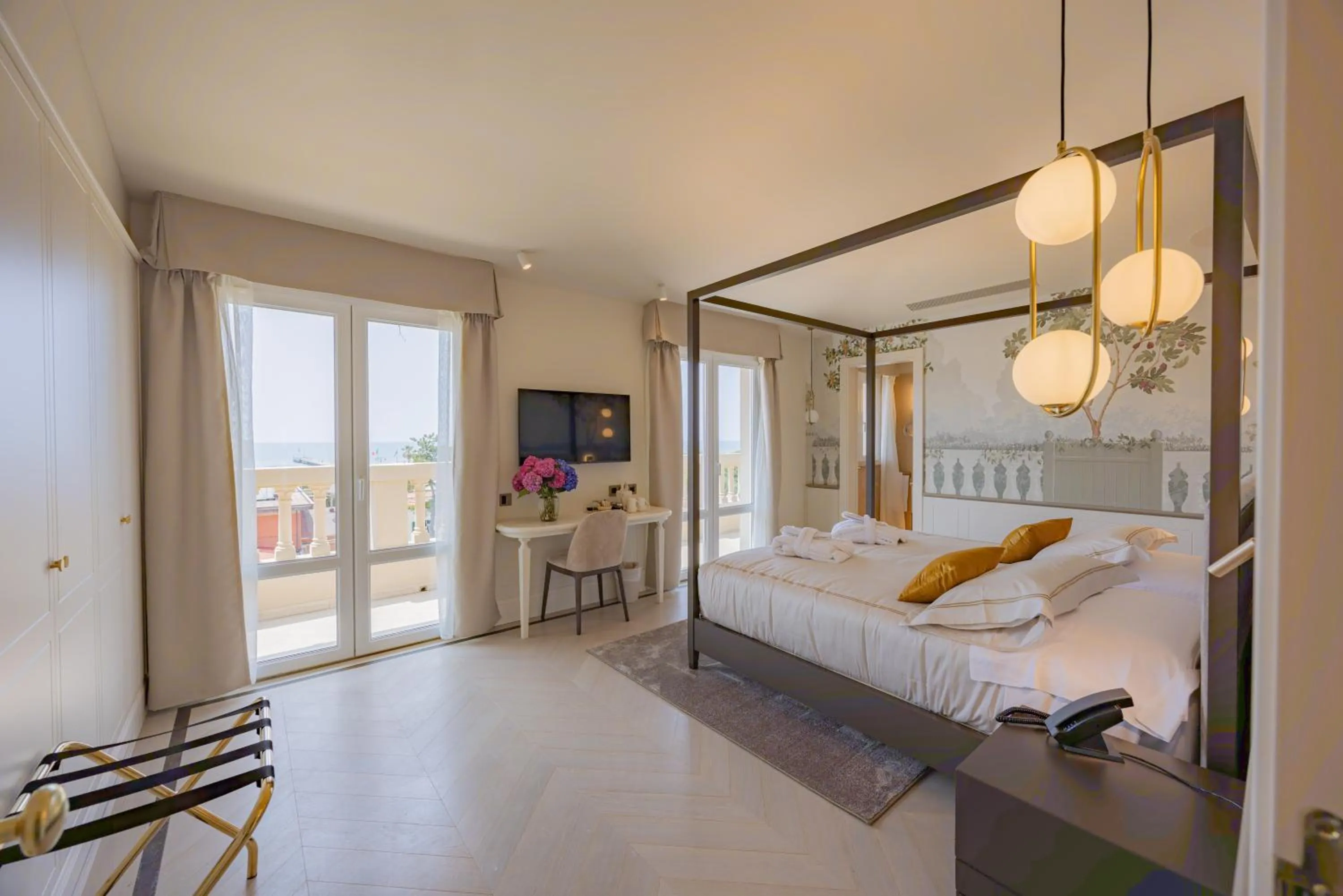 Bedroom, Bed in Hotel Belvedere