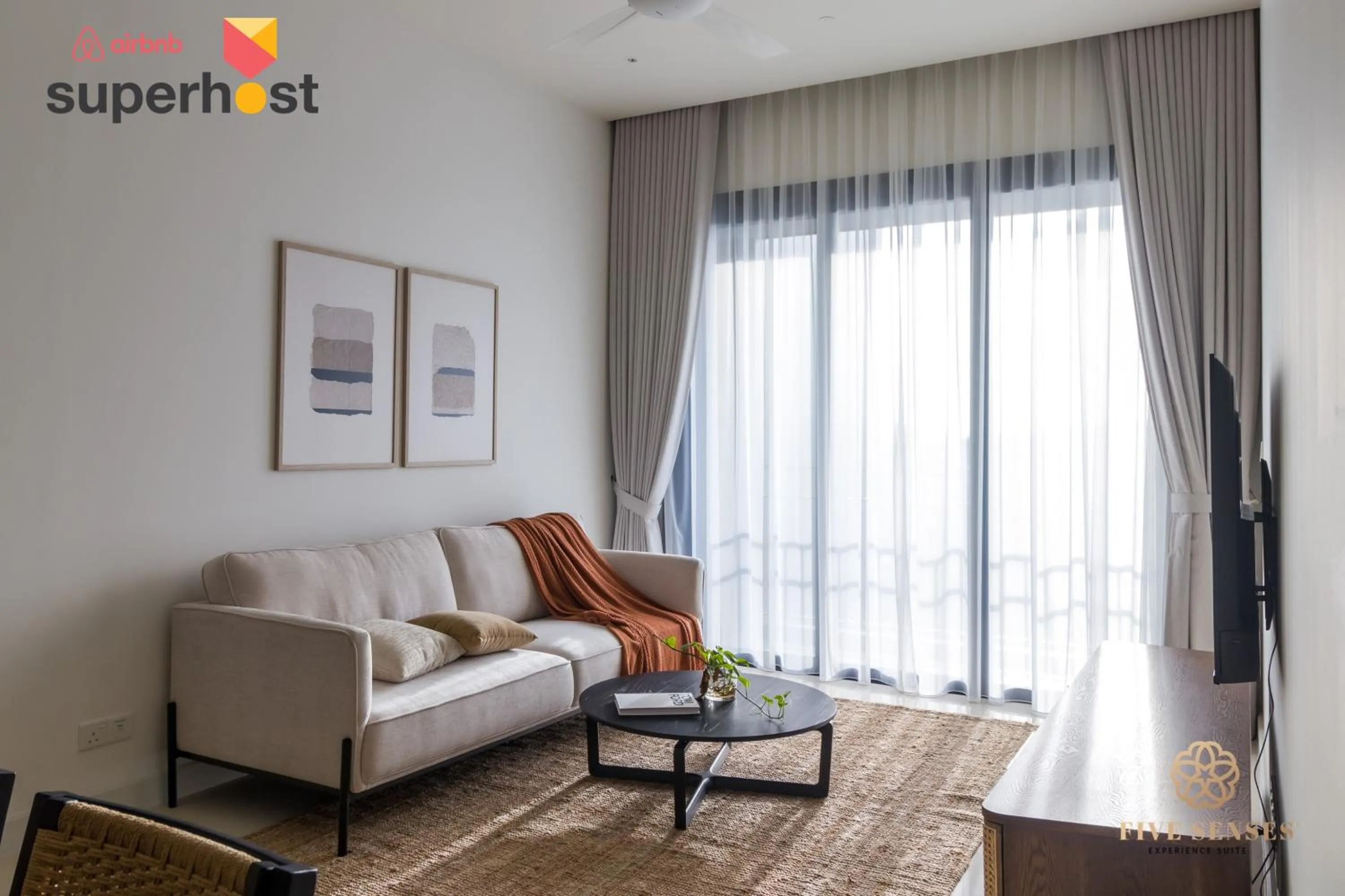 Living room in ViiA Residences Kuala Lumpur, Five Senses