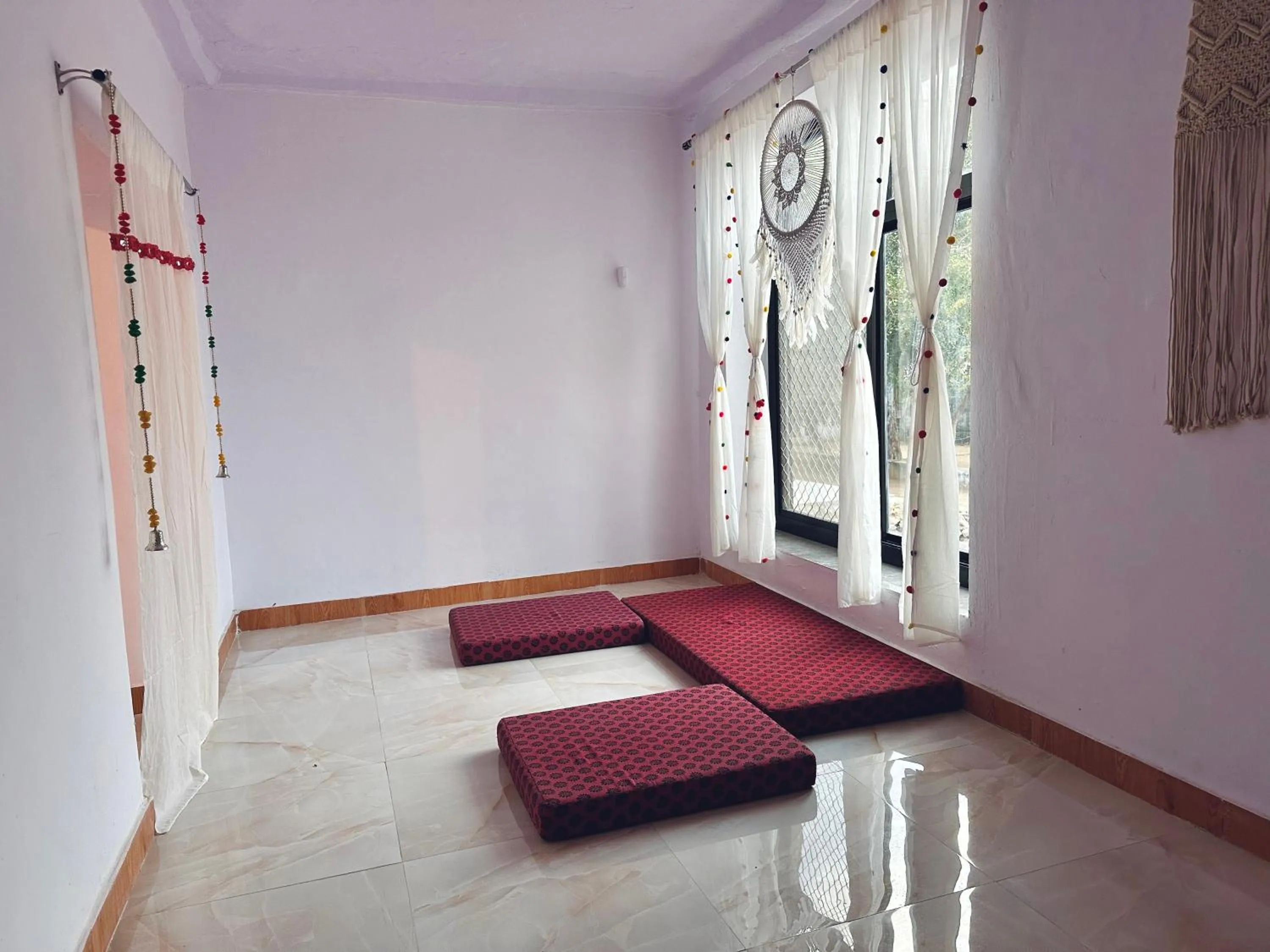 Bed in Hotel Kota kunj Heritage