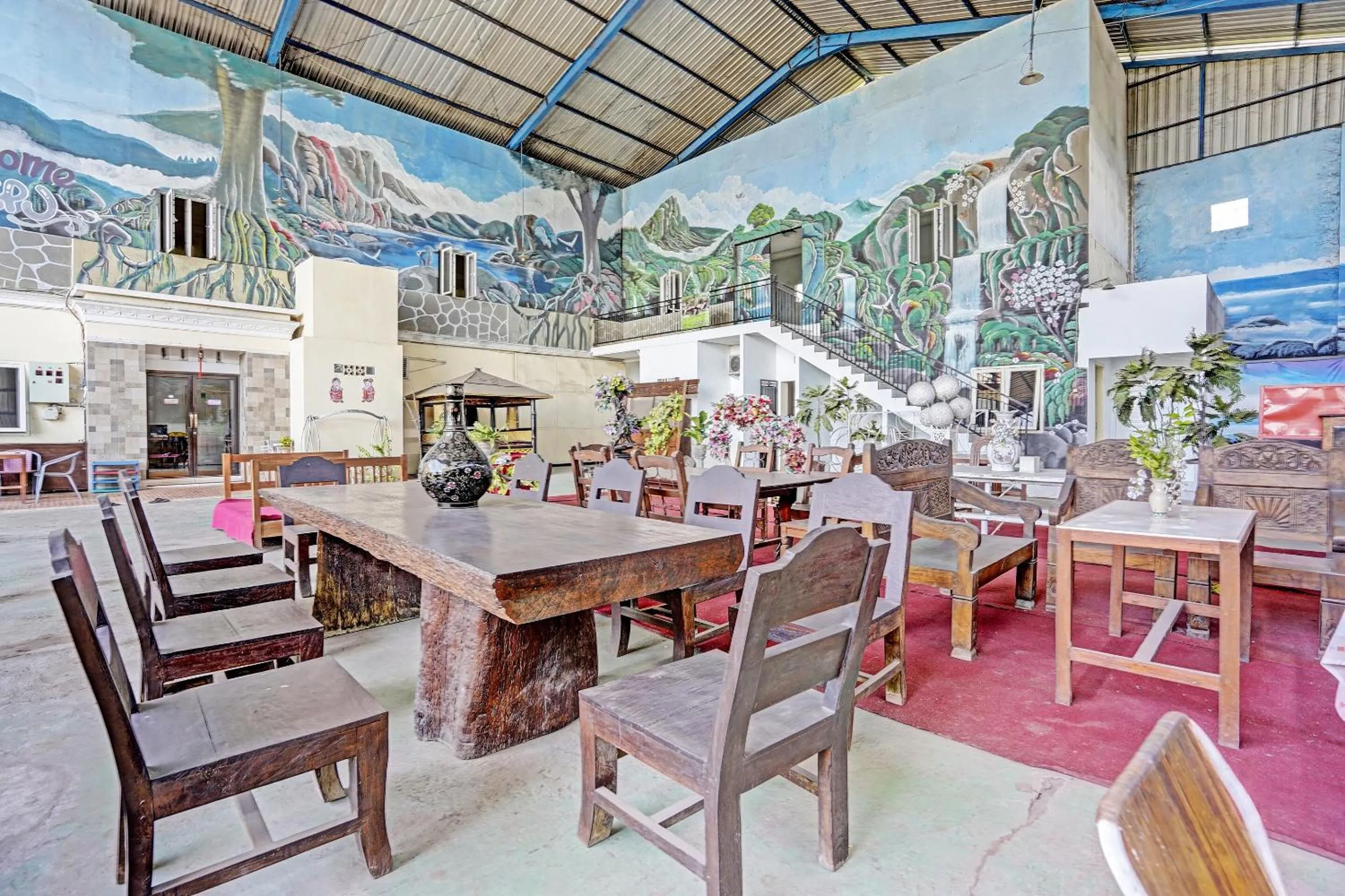 Lobby or reception in OYO 90943 Mochi 88 Homestay