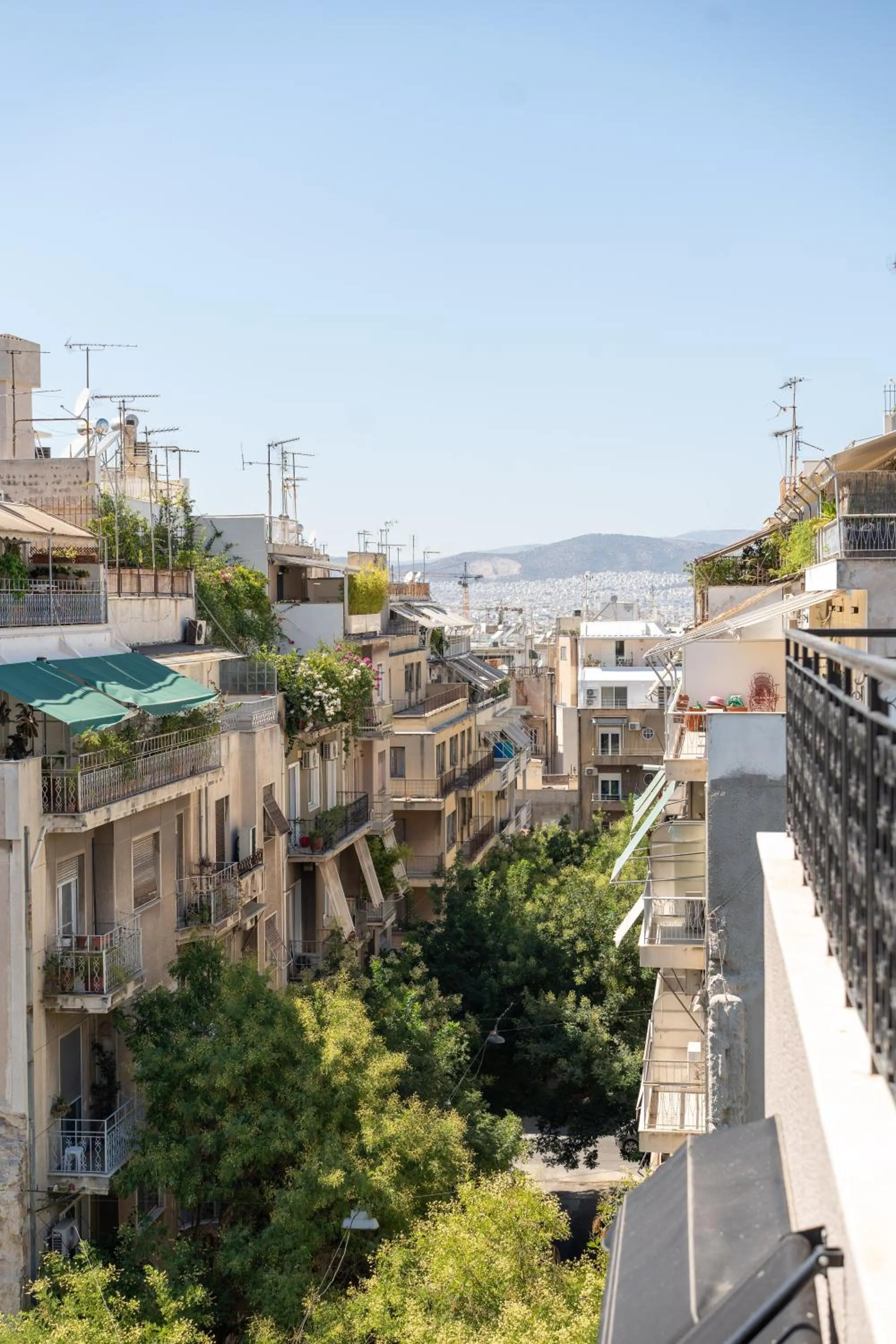 Location in My Greek Vacations City Apartments