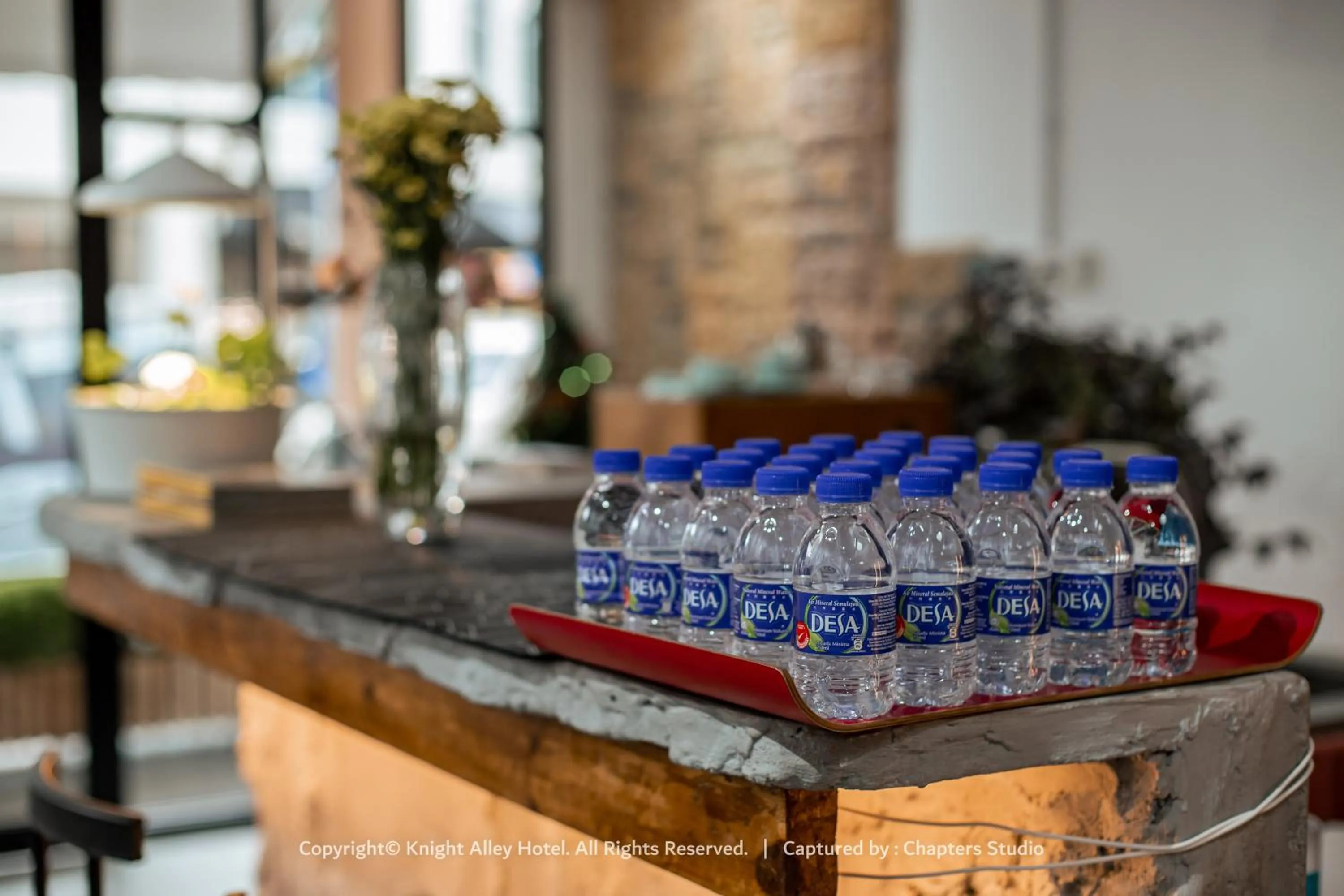 Lobby or reception in Knight Alley Hotel