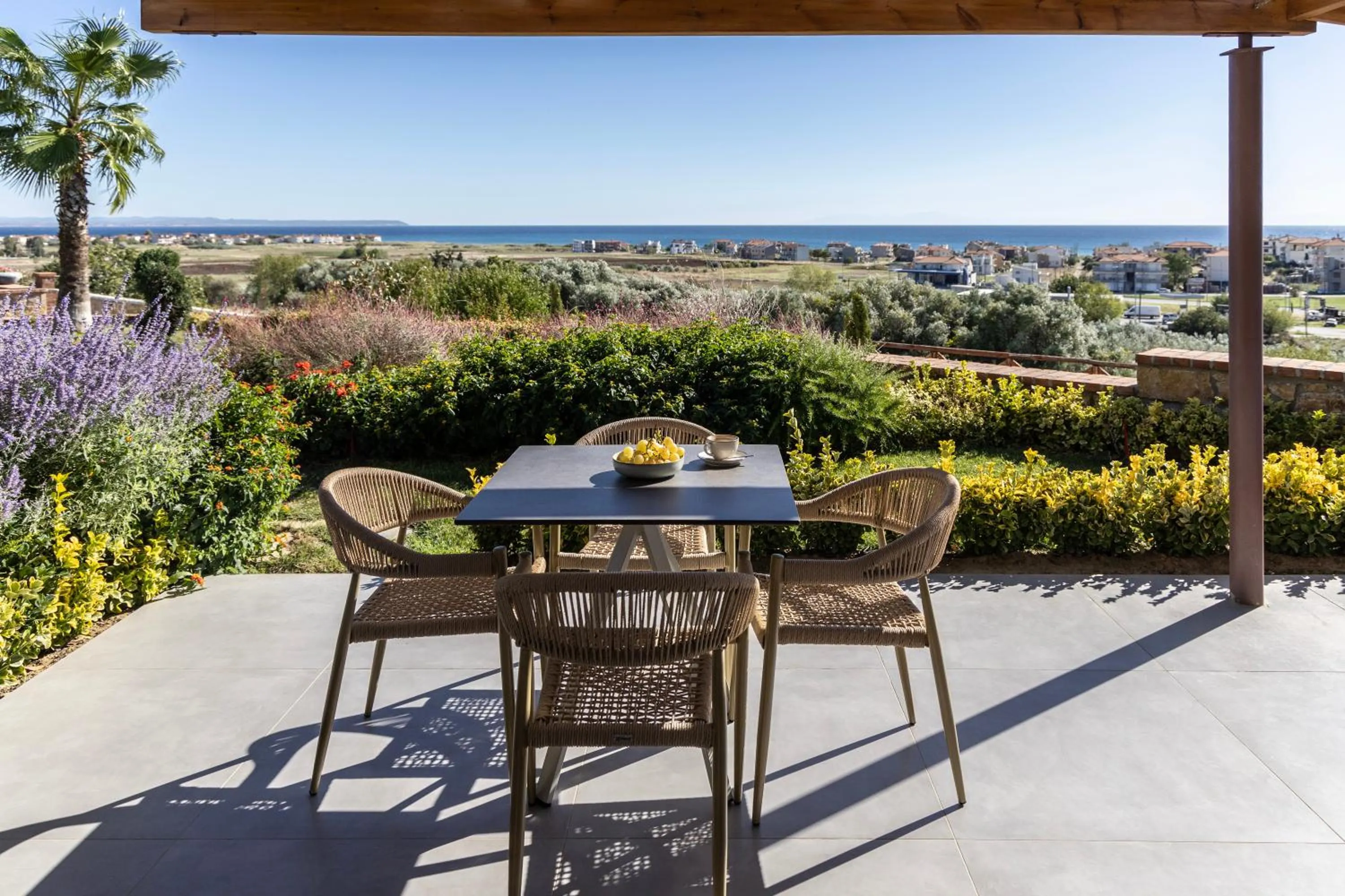 City view in Akrolithos Luxury Suites & Spa