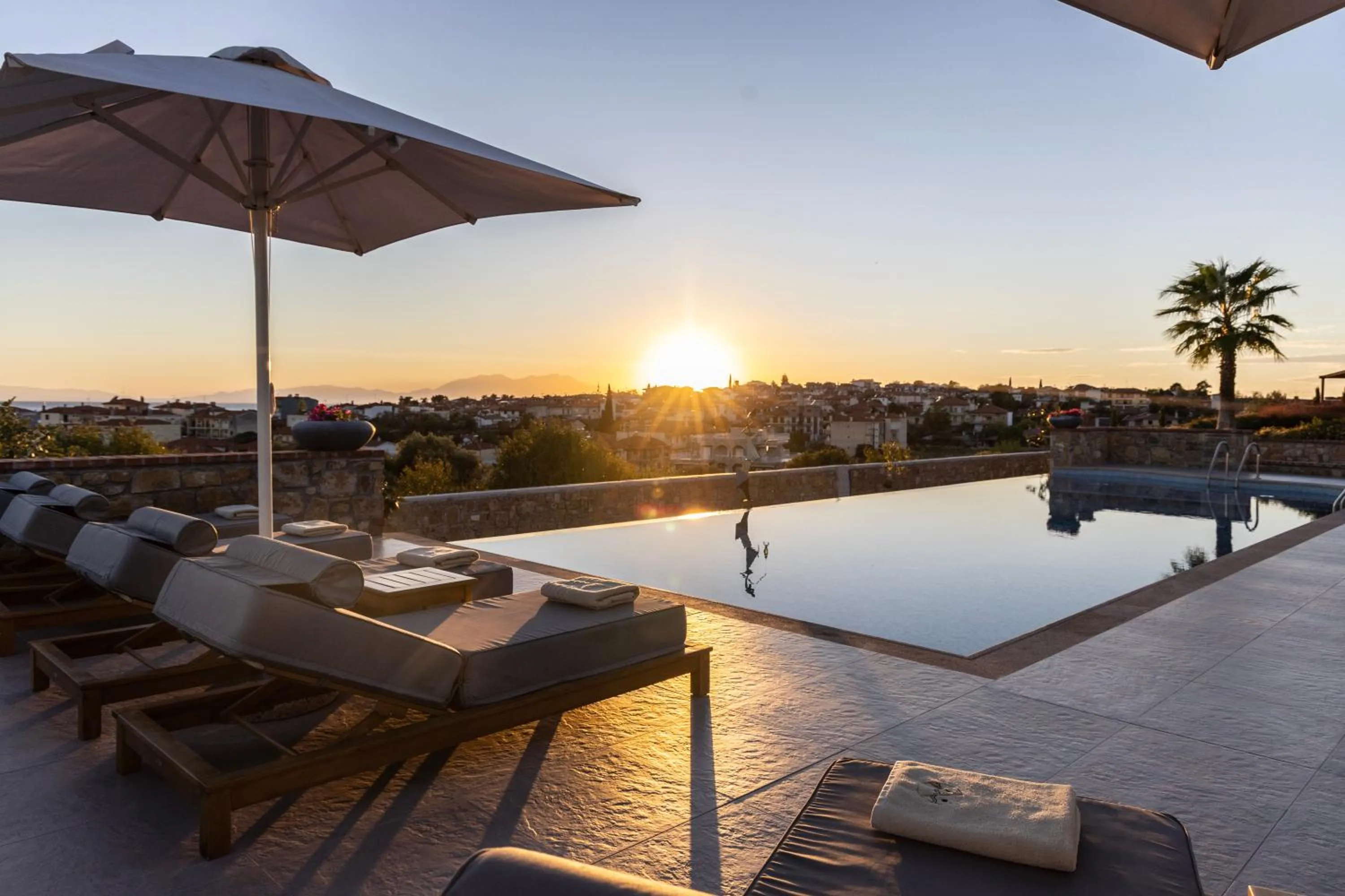 City view in Akrolithos Luxury Suites & Spa