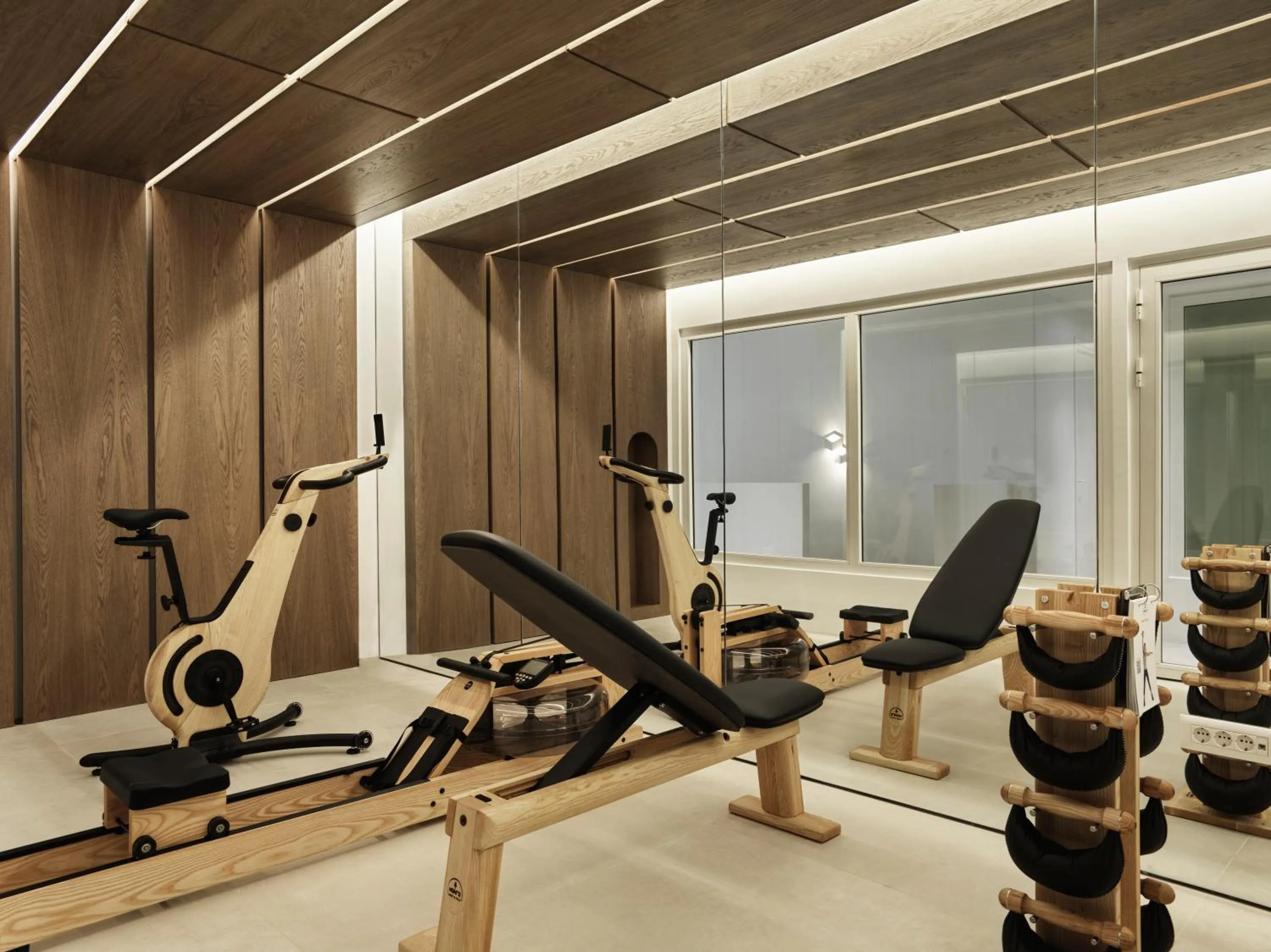 Fitness centre/facilities in Lovia Mykonos