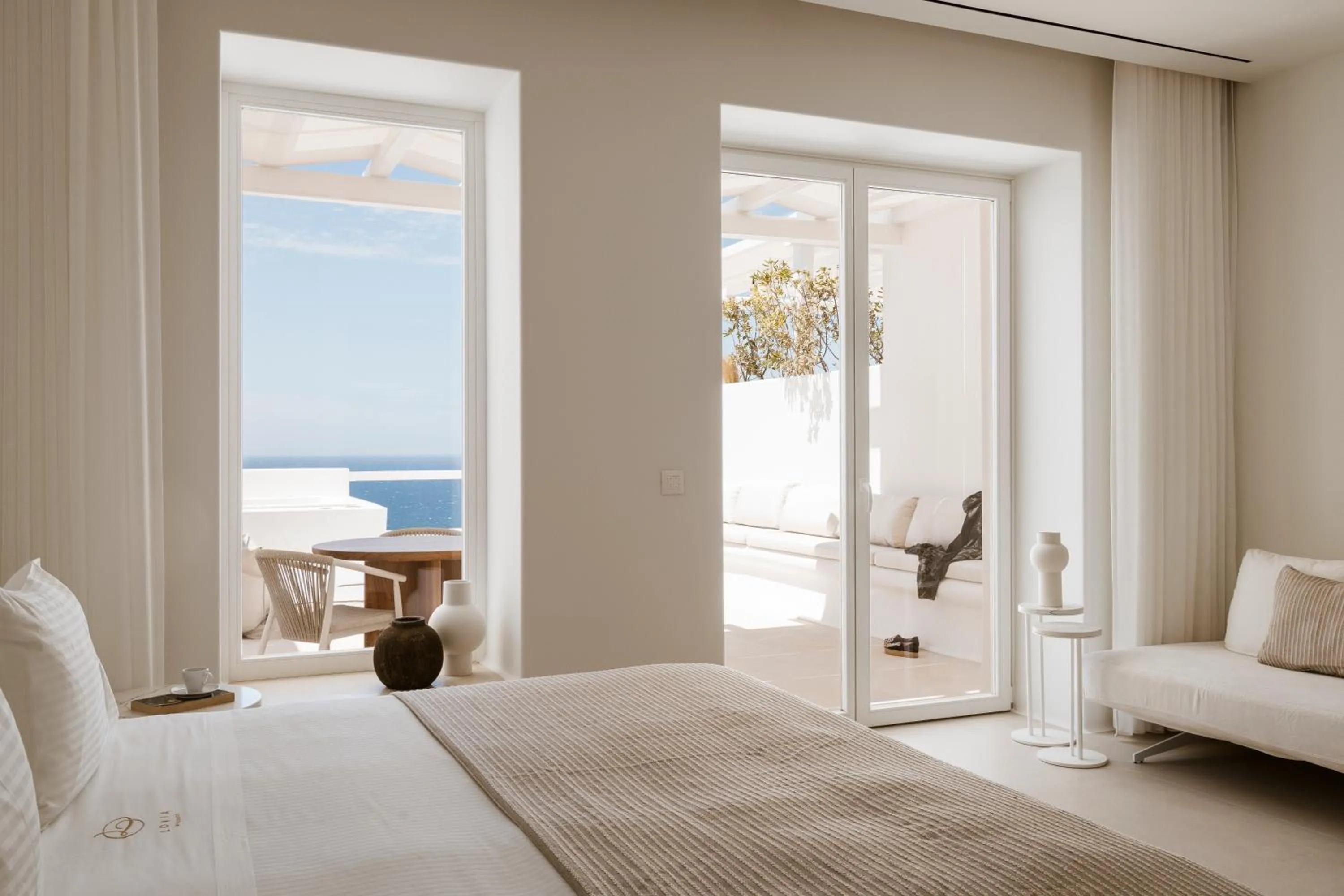 Bed in Lovia Mykonos