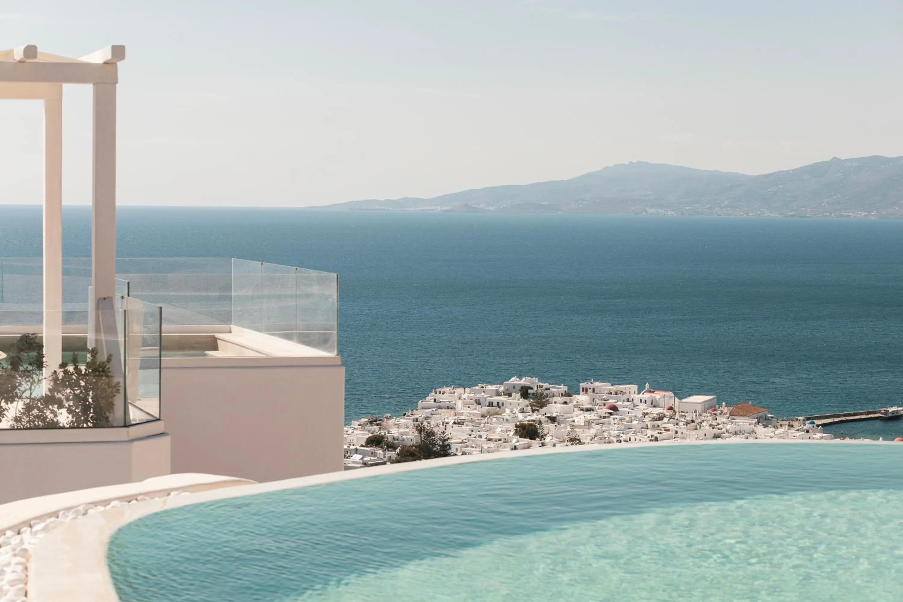 Natural landscape in Lovia Mykonos