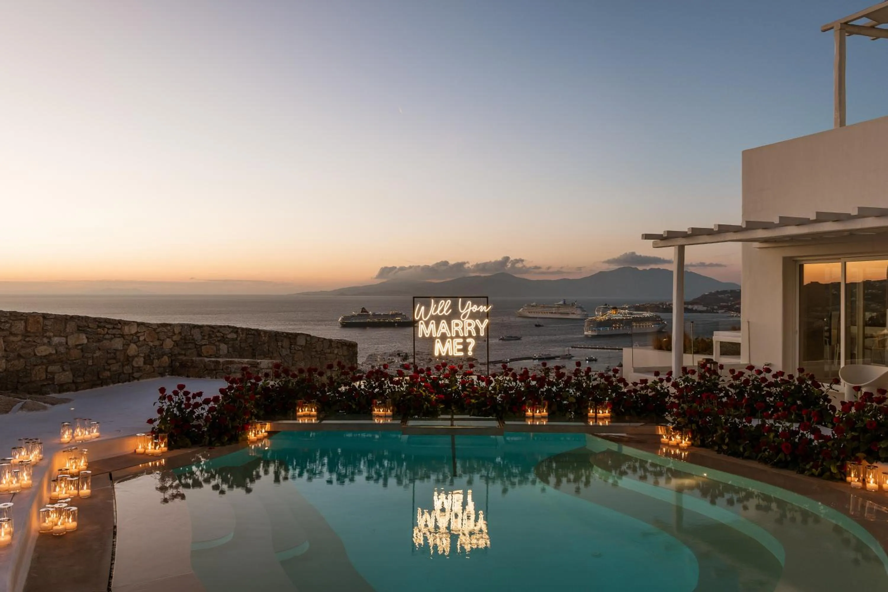 View (from property/room) in Lovia Mykonos