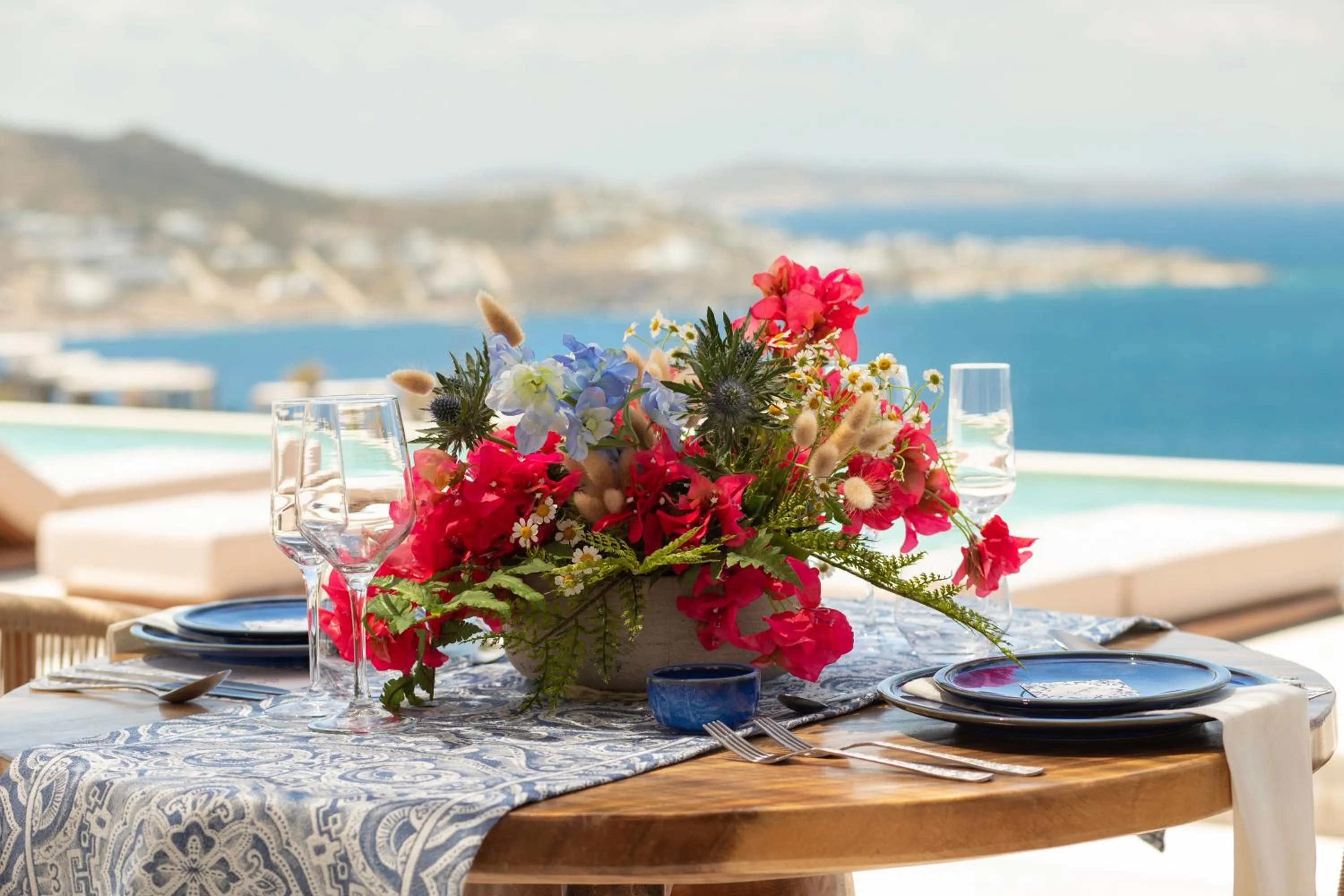 Decorative detail in Lovia Mykonos