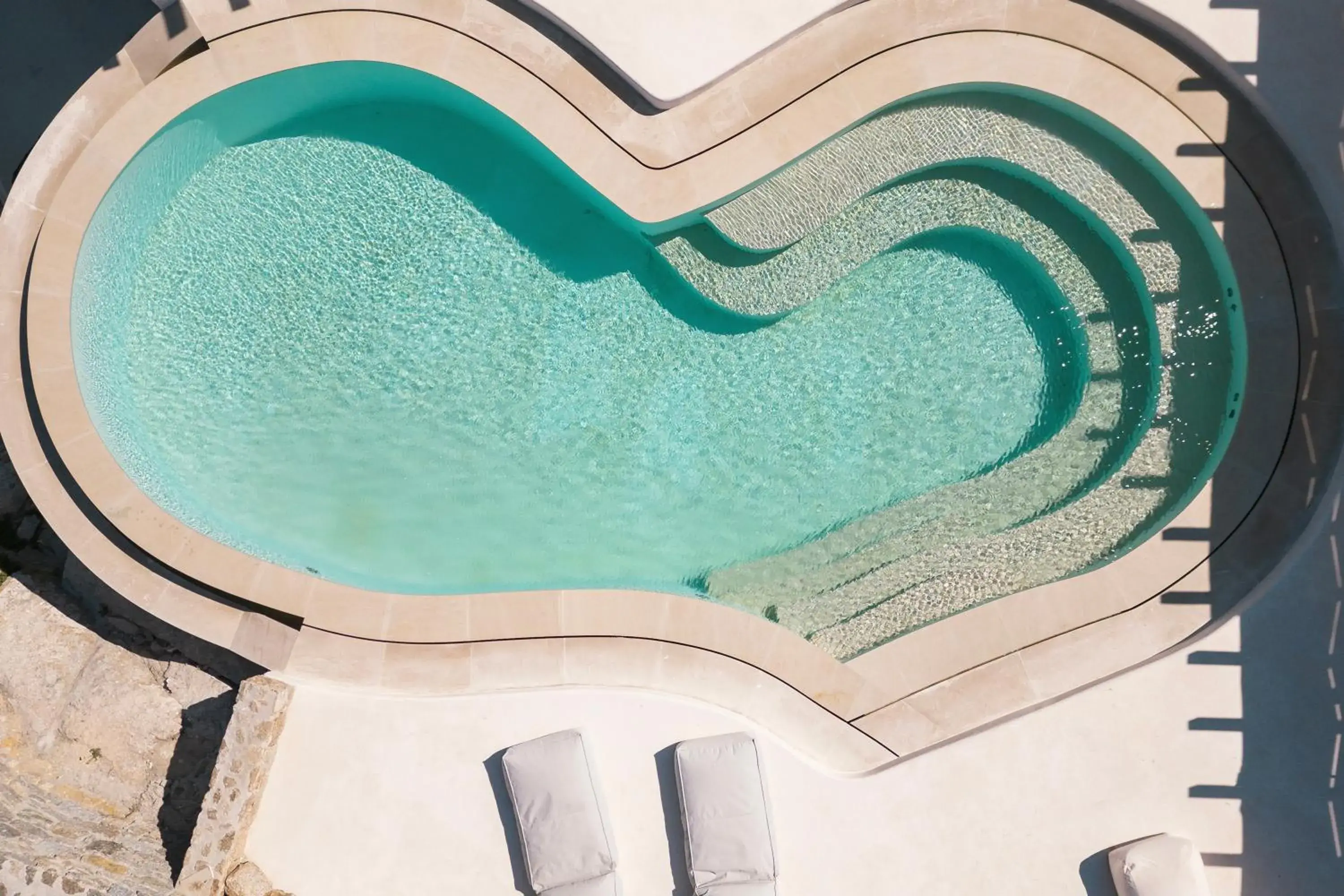 Swimming pool in Lovia Mykonos Swimming pool in Lovia Mykonos