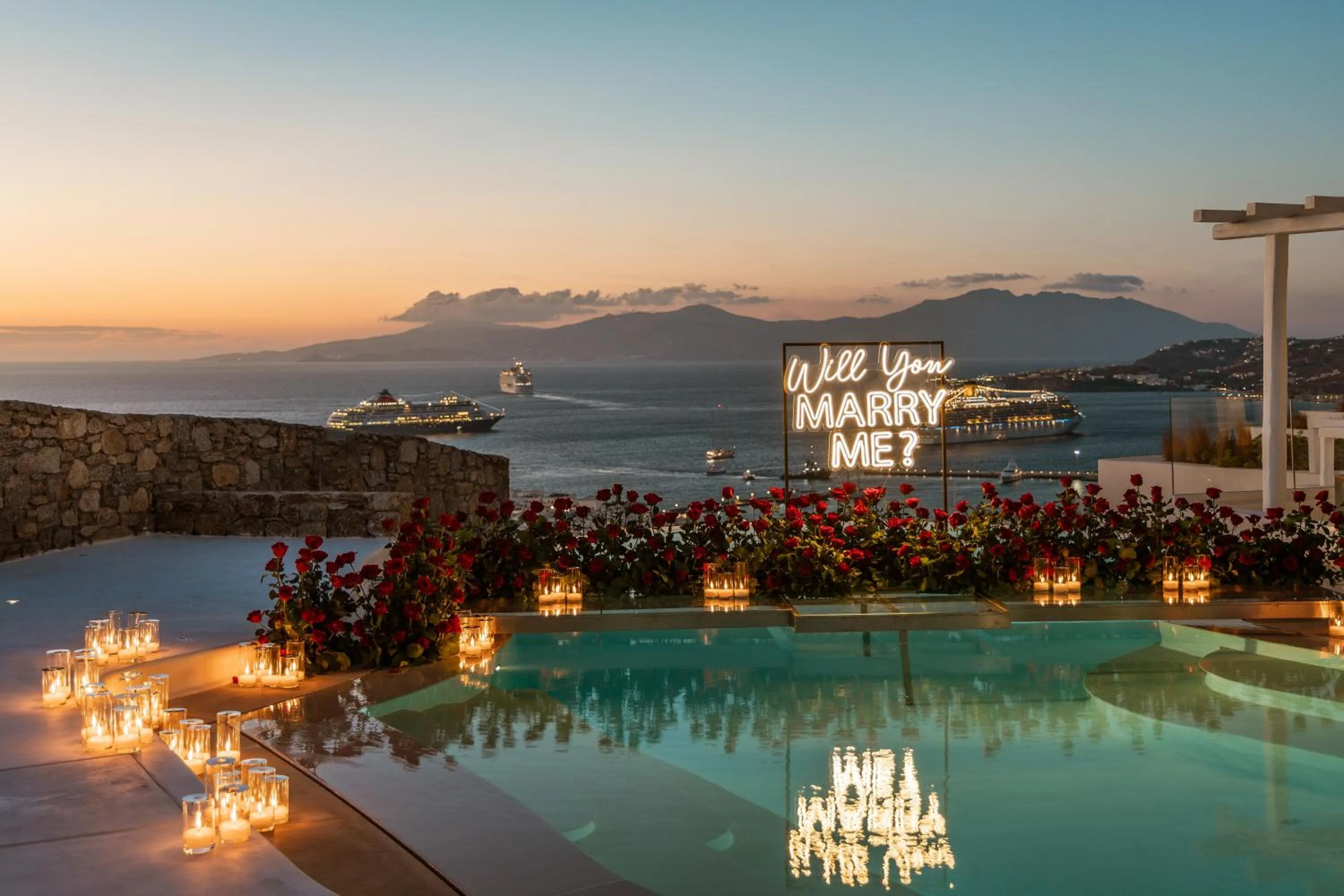 View (from property/room) in Lovia Mykonos