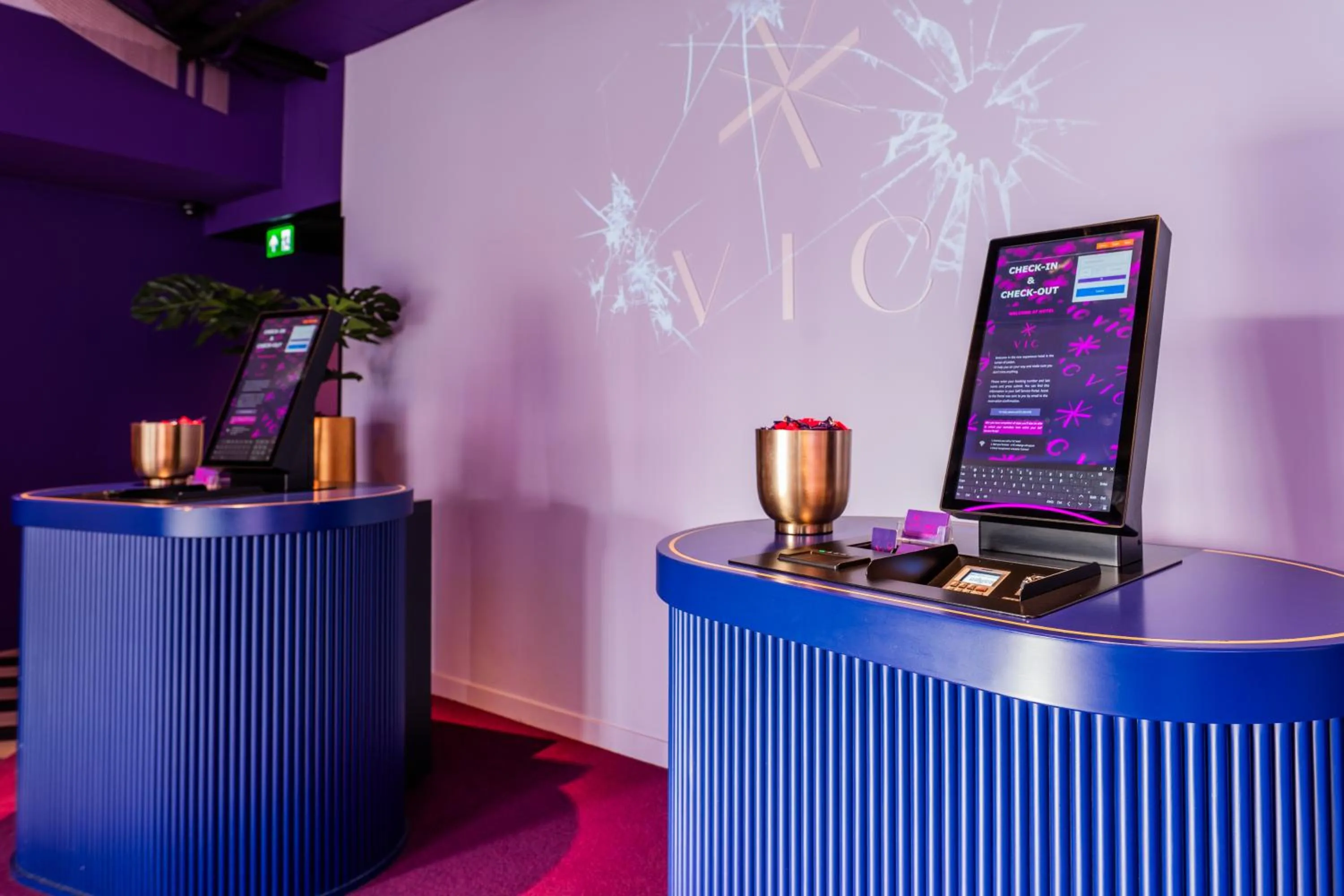 Lobby or reception in Hotel VIC