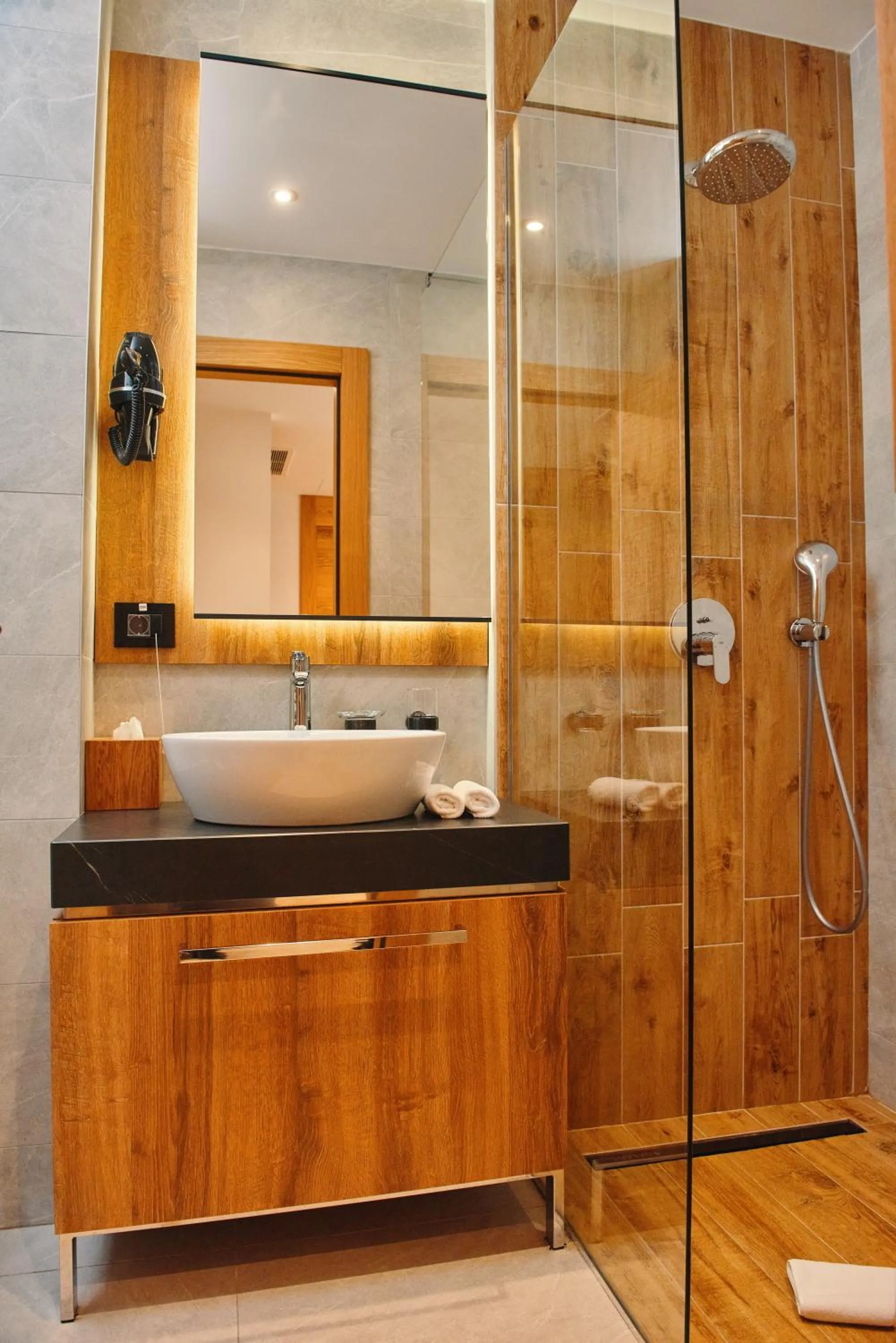 Shower in Hotel Zlatibor
