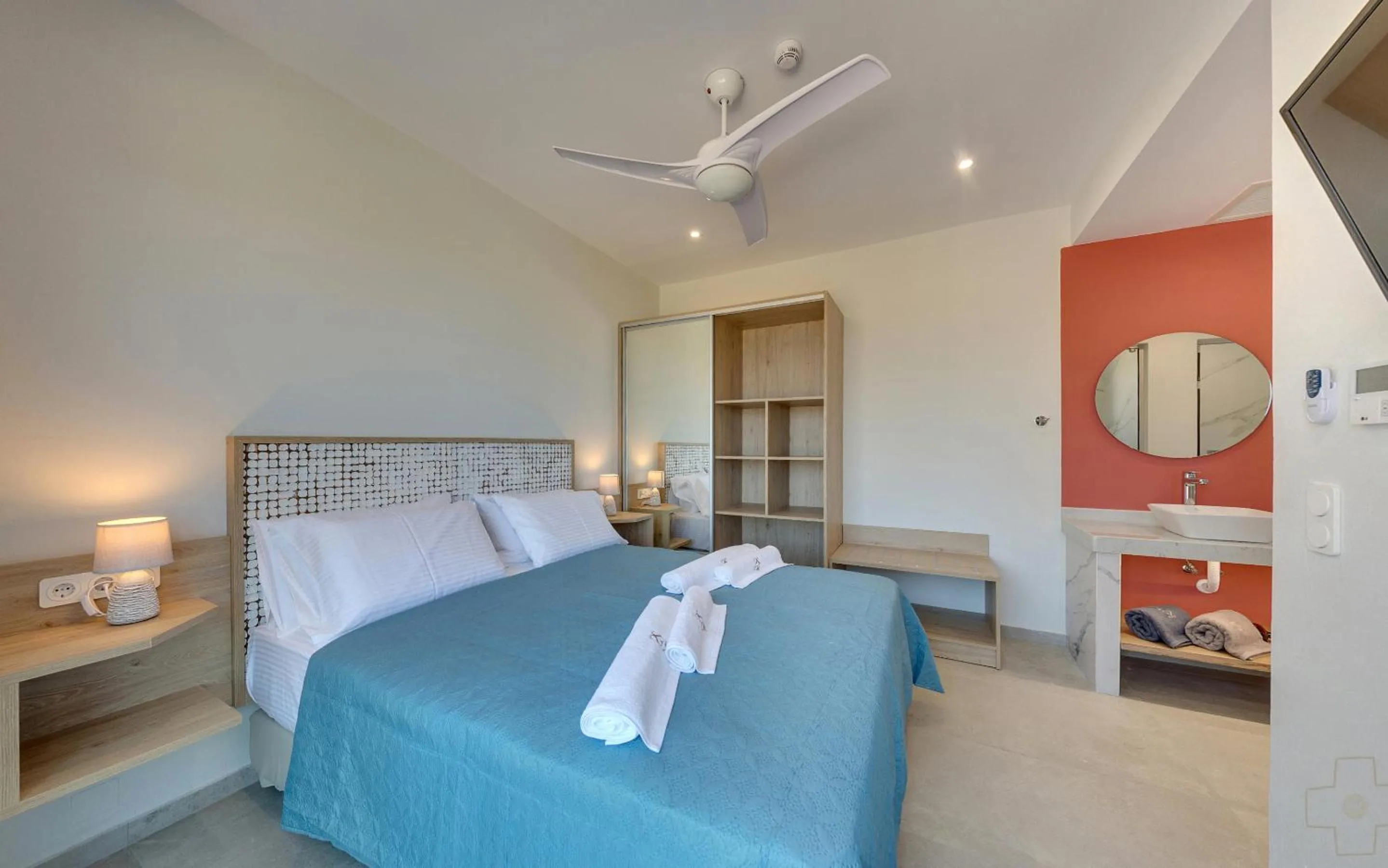 Bed in Spiros-Soula Thematic Suites