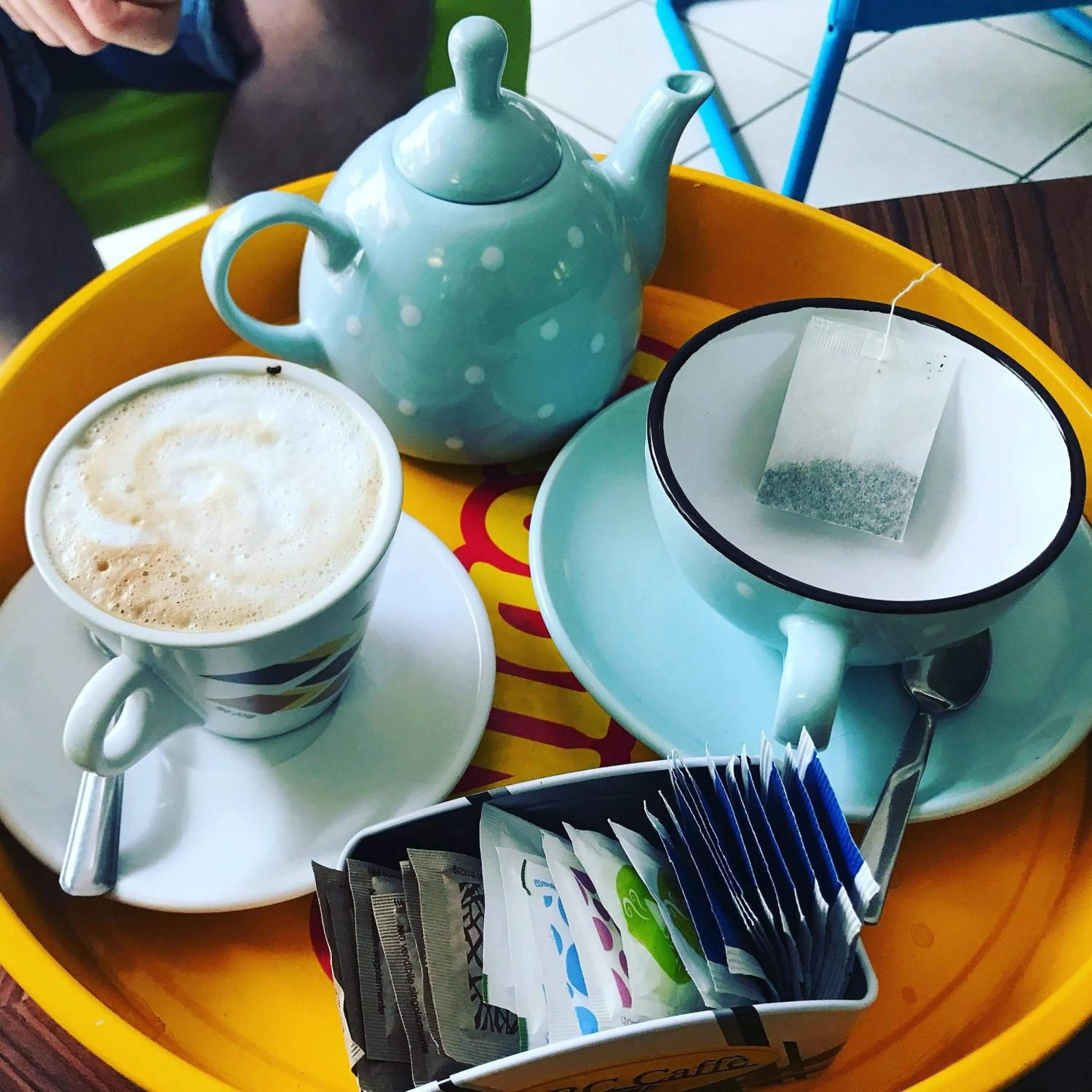 Coffee/tea facilities in Hotel Gialpina