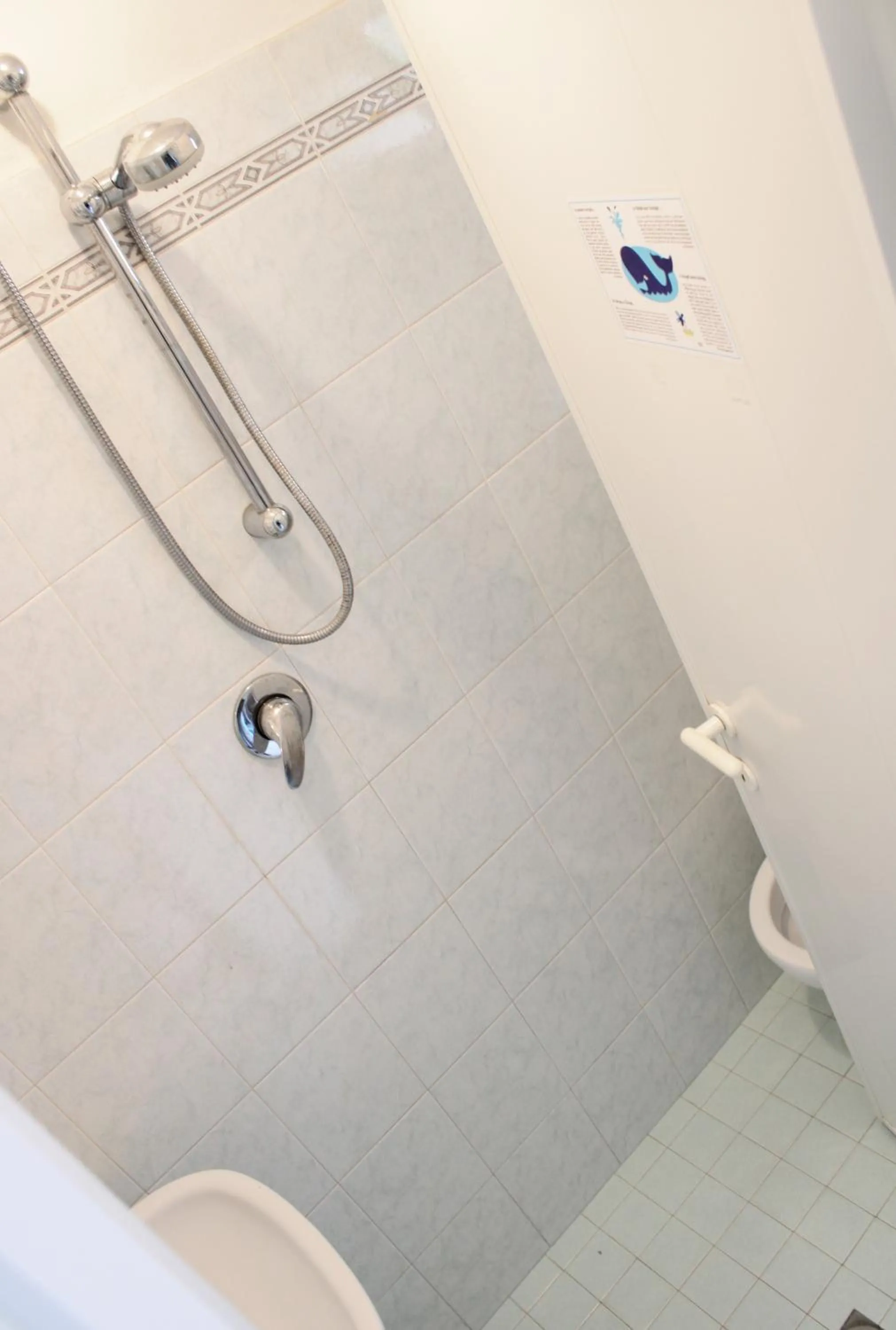 Shower in Hotel Gialpina