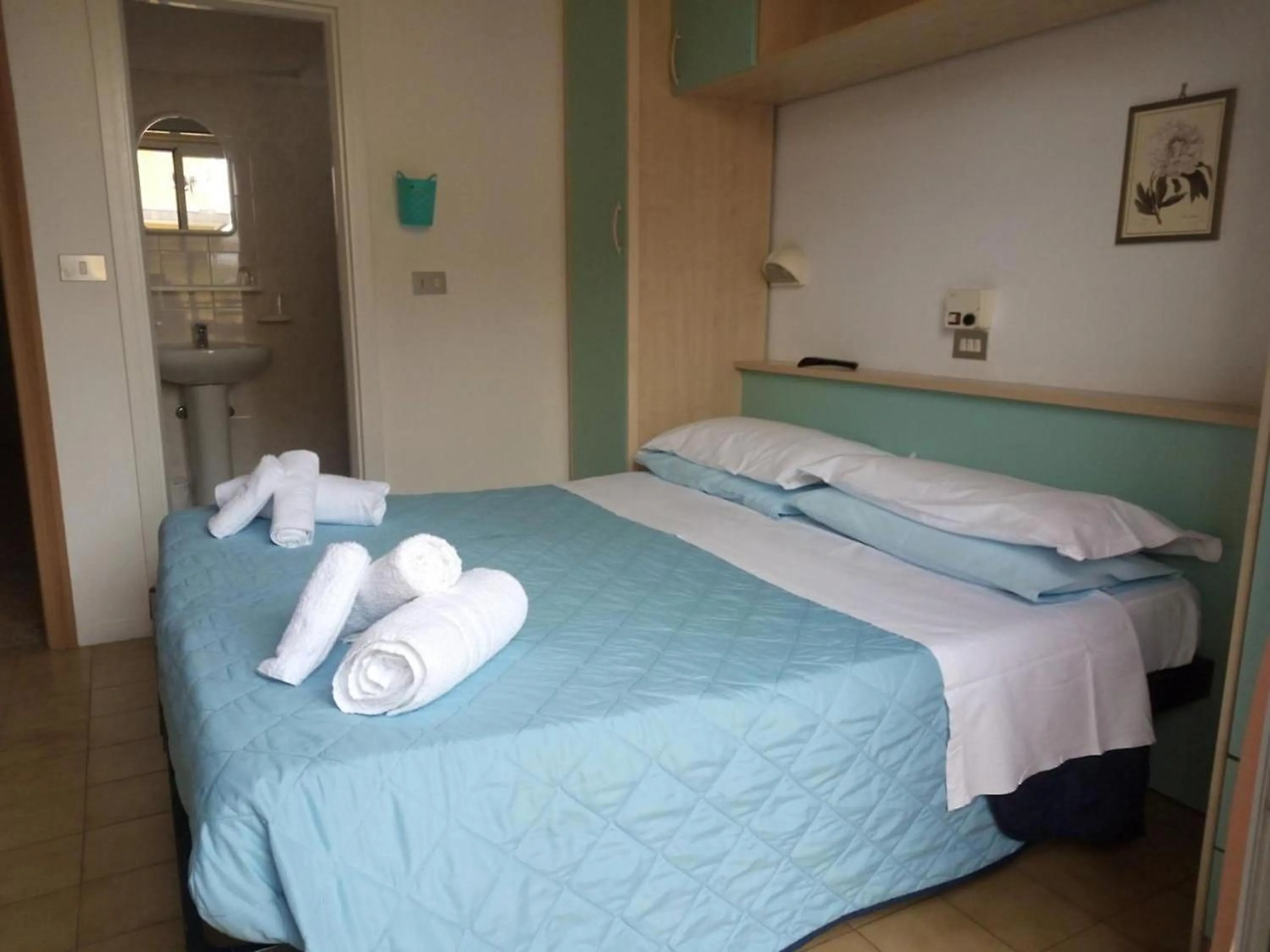 Bed in Hotel Gialpina