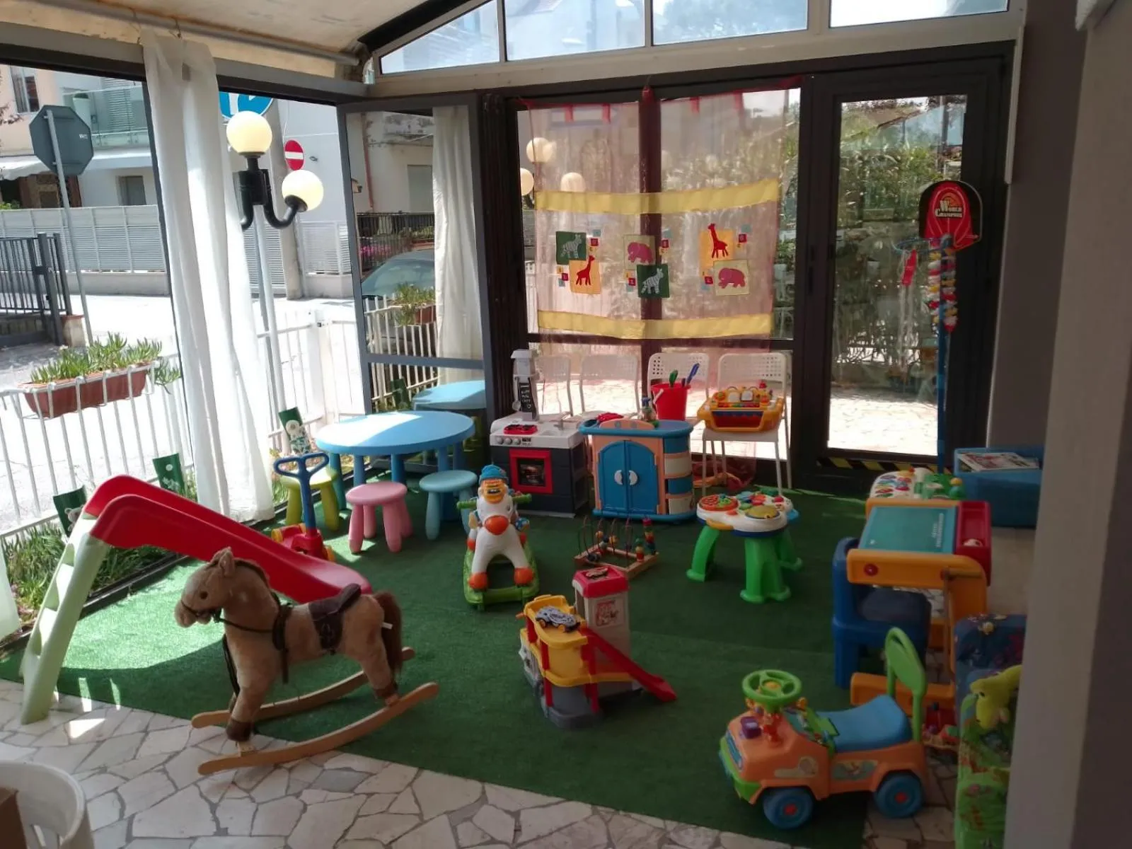 Children play ground in Hotel Sabbia d'Oro