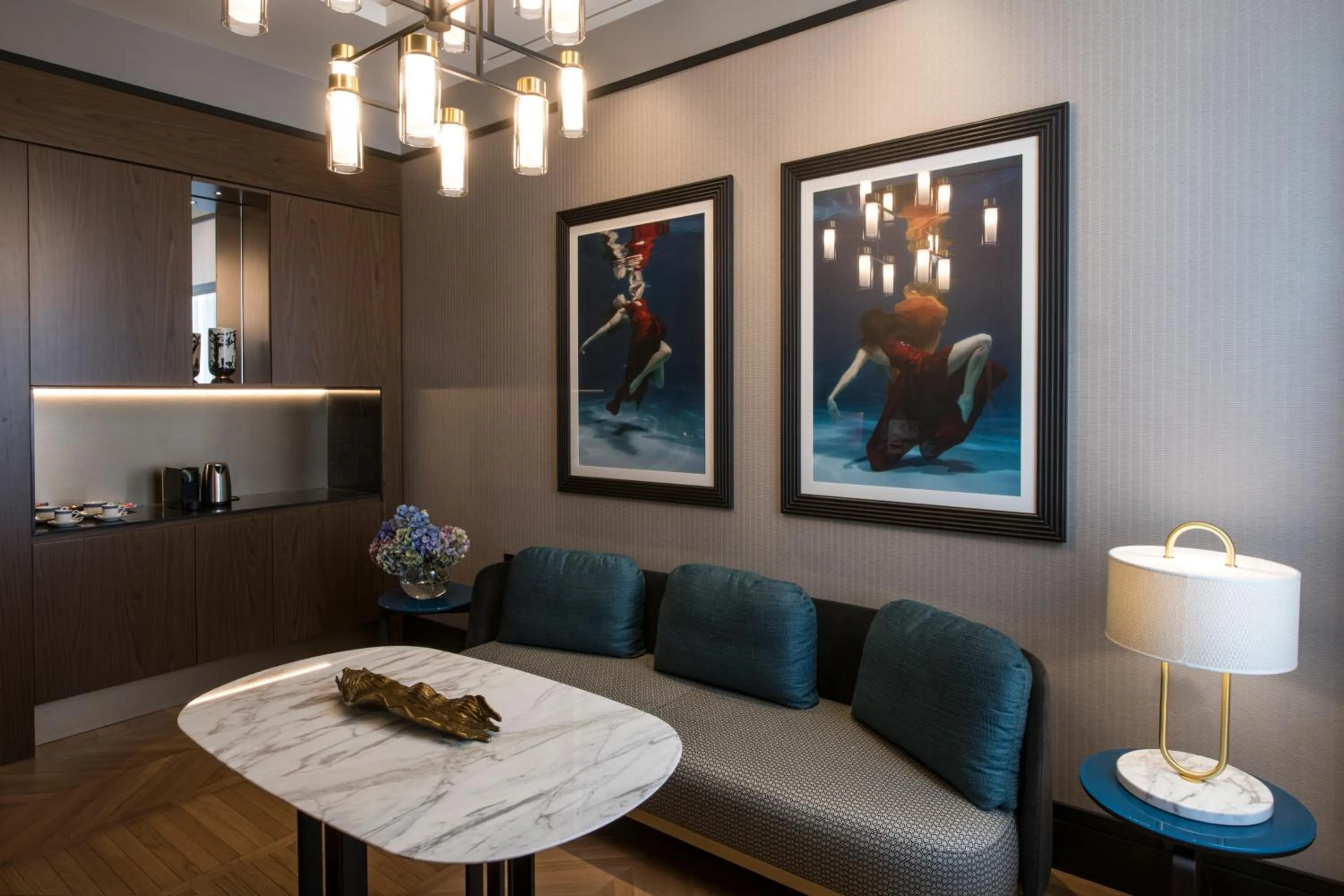 Living room in Umiltà 36