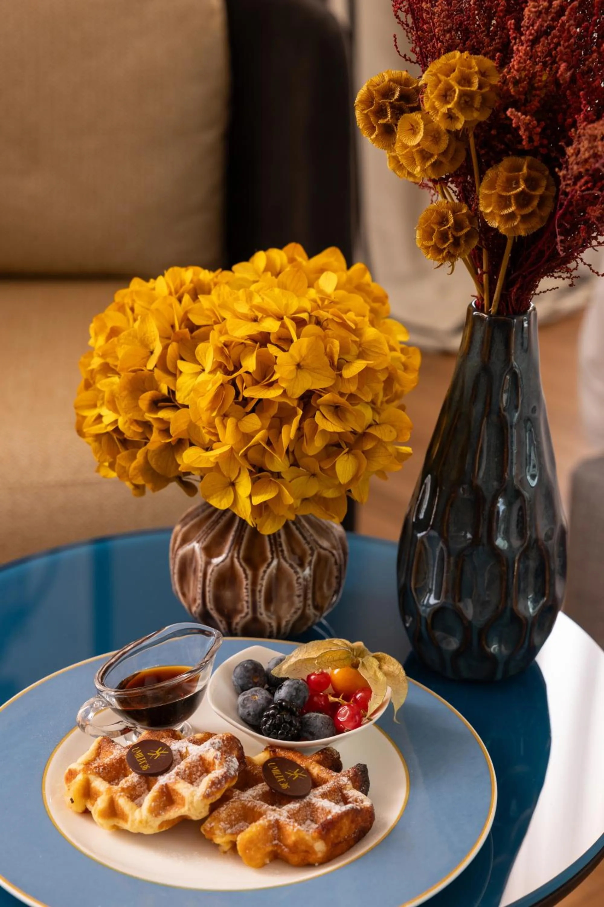 Seating area in Umiltà 36