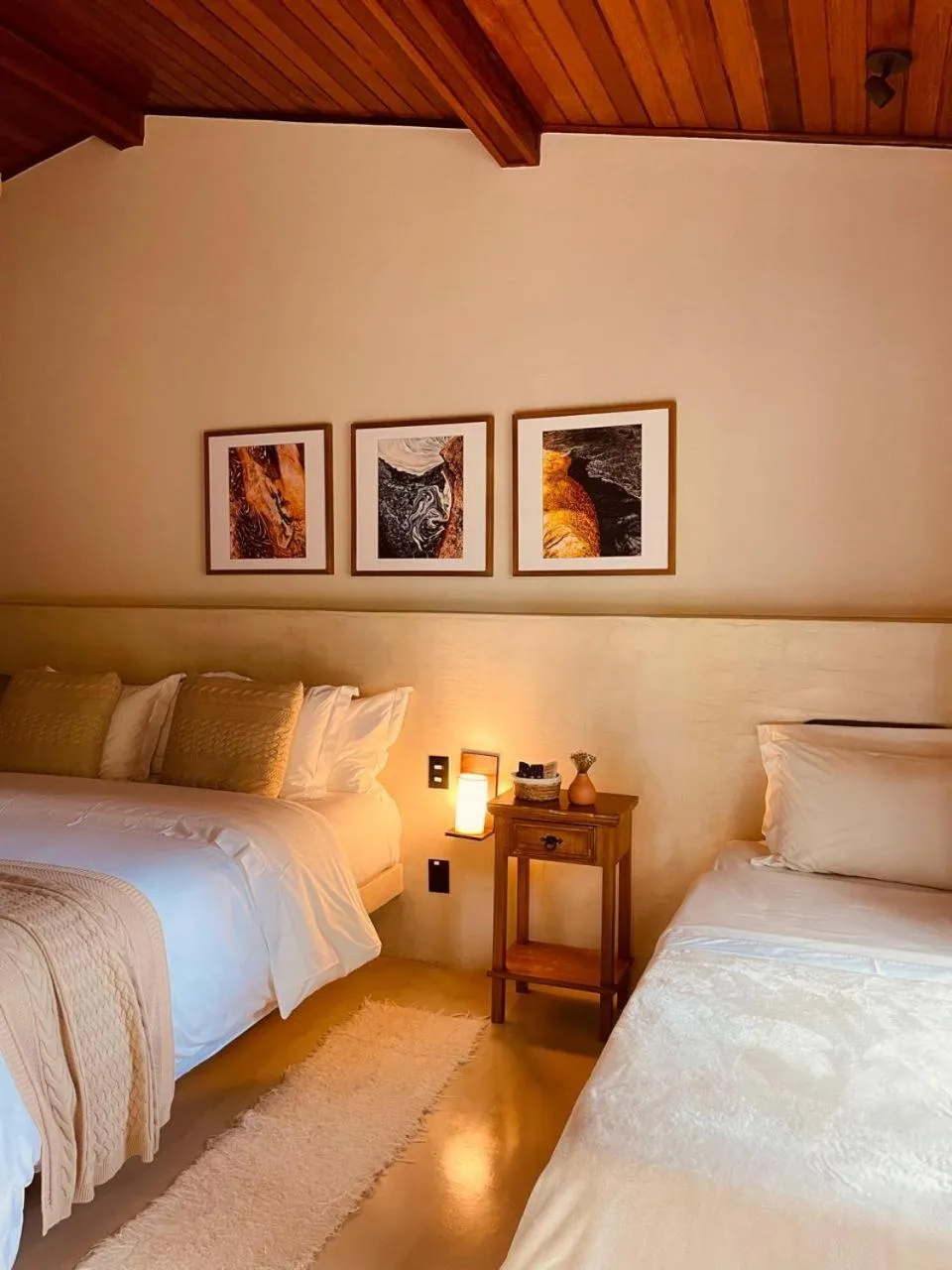 Bed in Refúgio na Serra Boutique Hotel