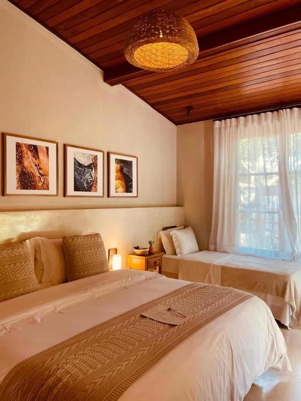 Bed in Refúgio na Serra Boutique Hotel