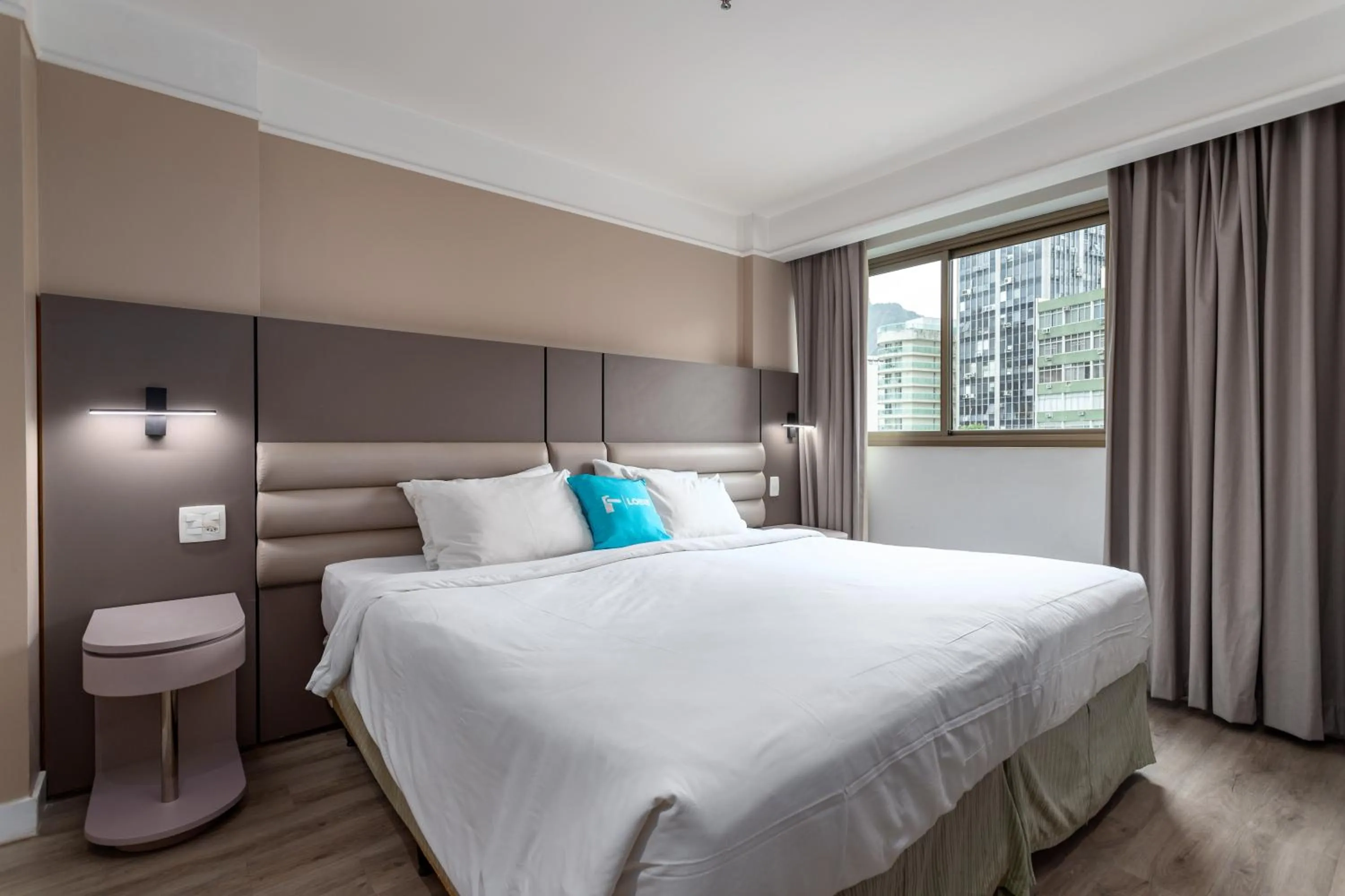 Bedroom, Bed in Lobie Botafogo Privilege