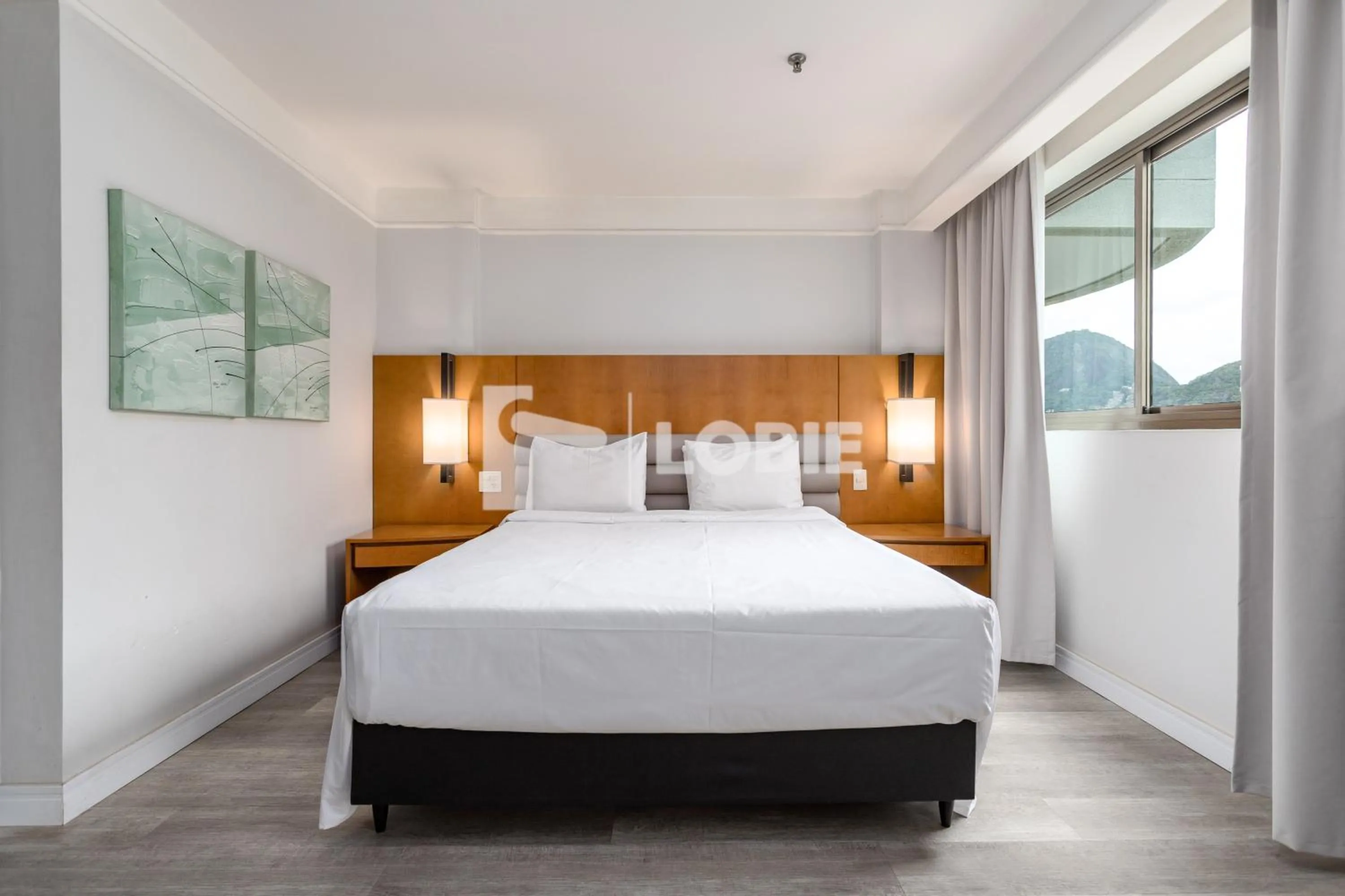 Bed in Lobie Botafogo Privilege