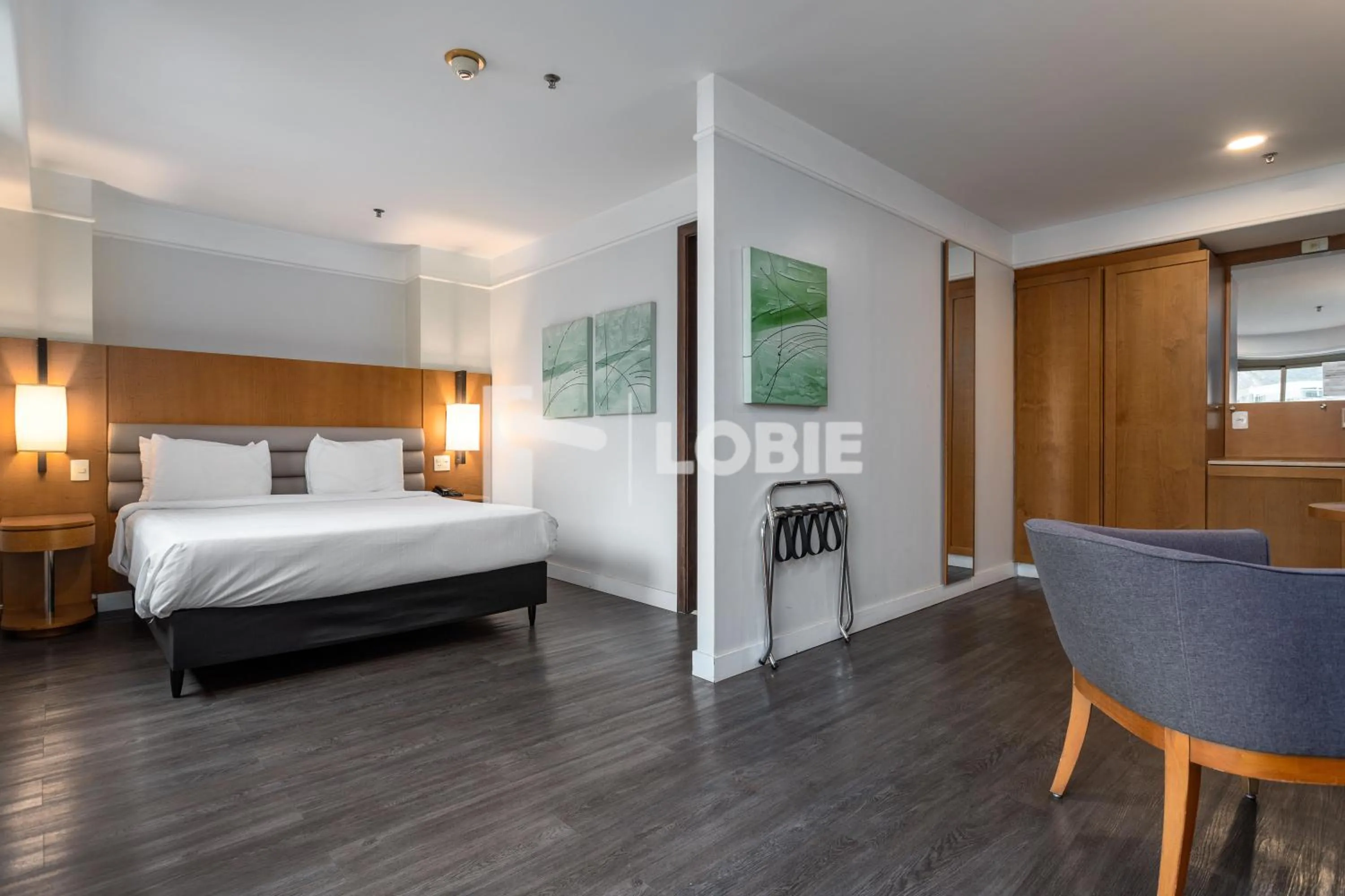 Bed in Lobie Botafogo Privilege