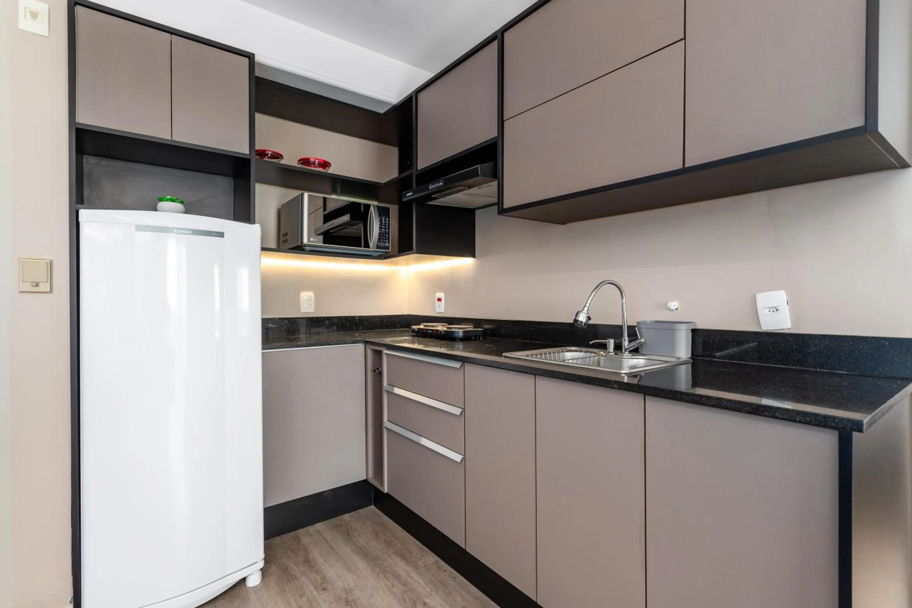 Kitchen or kitchenette in Lobie Botafogo Privilege