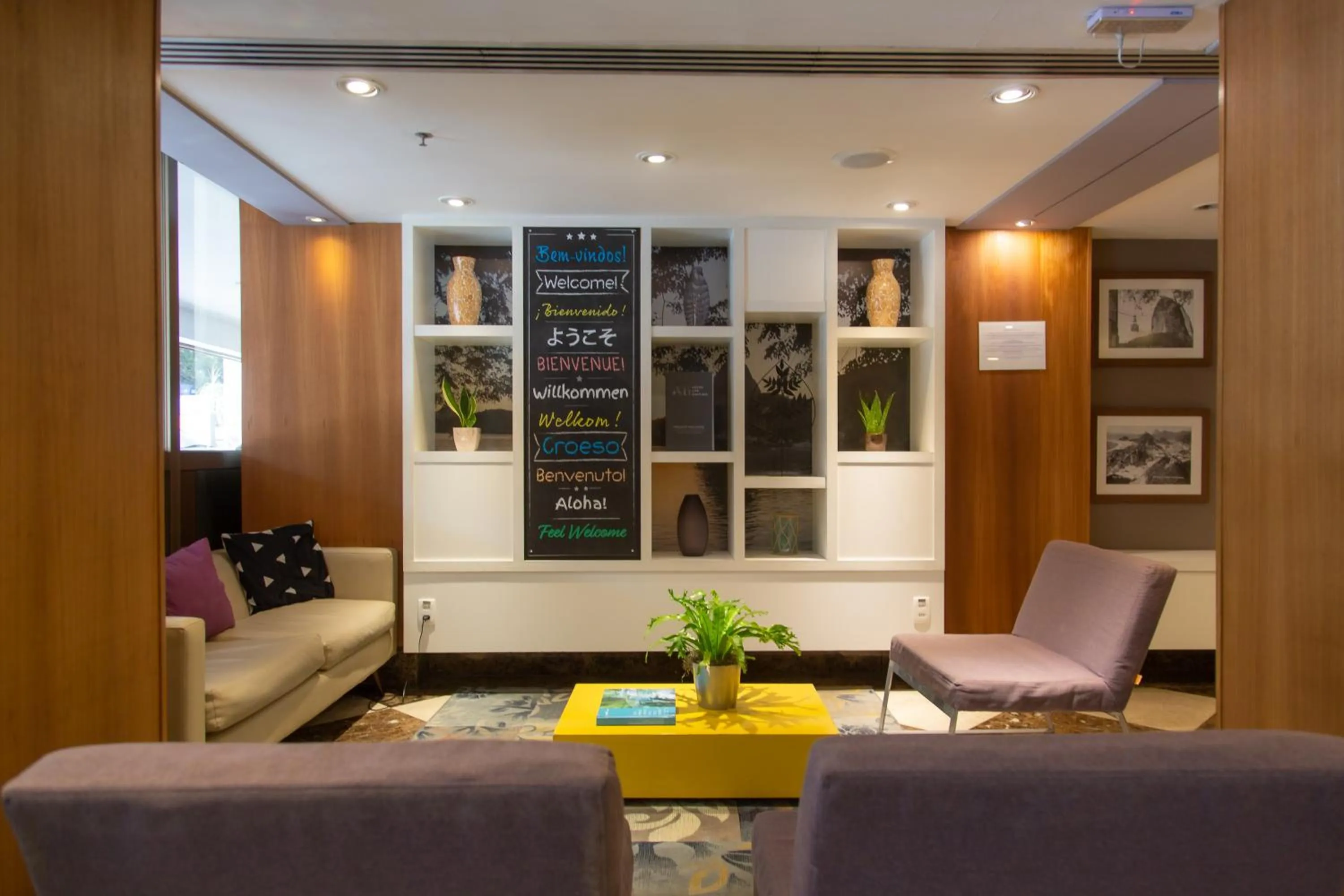 Lobby or reception in Lobie Botafogo Privilege