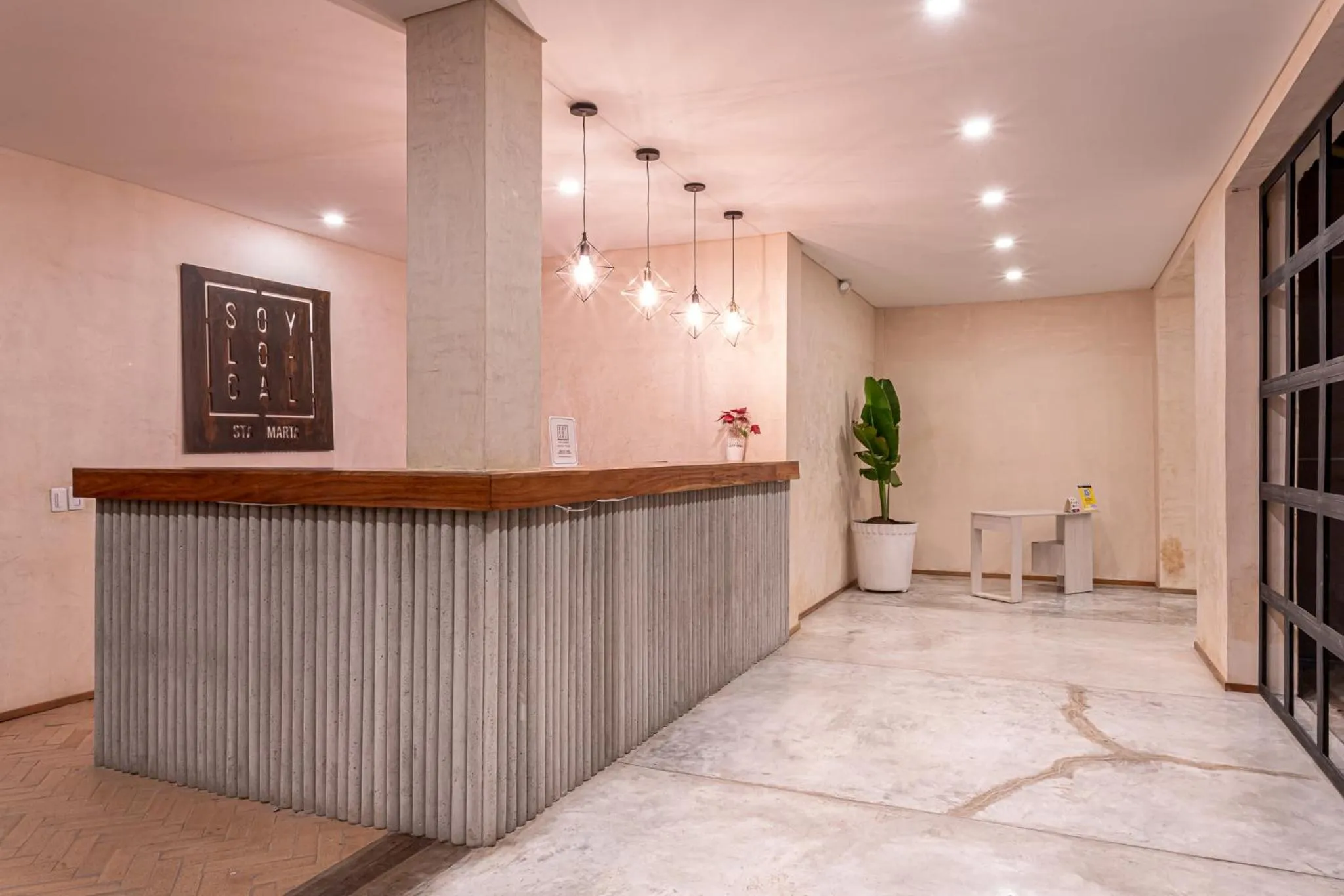 Lobby or reception in Soy Local Santa Marta