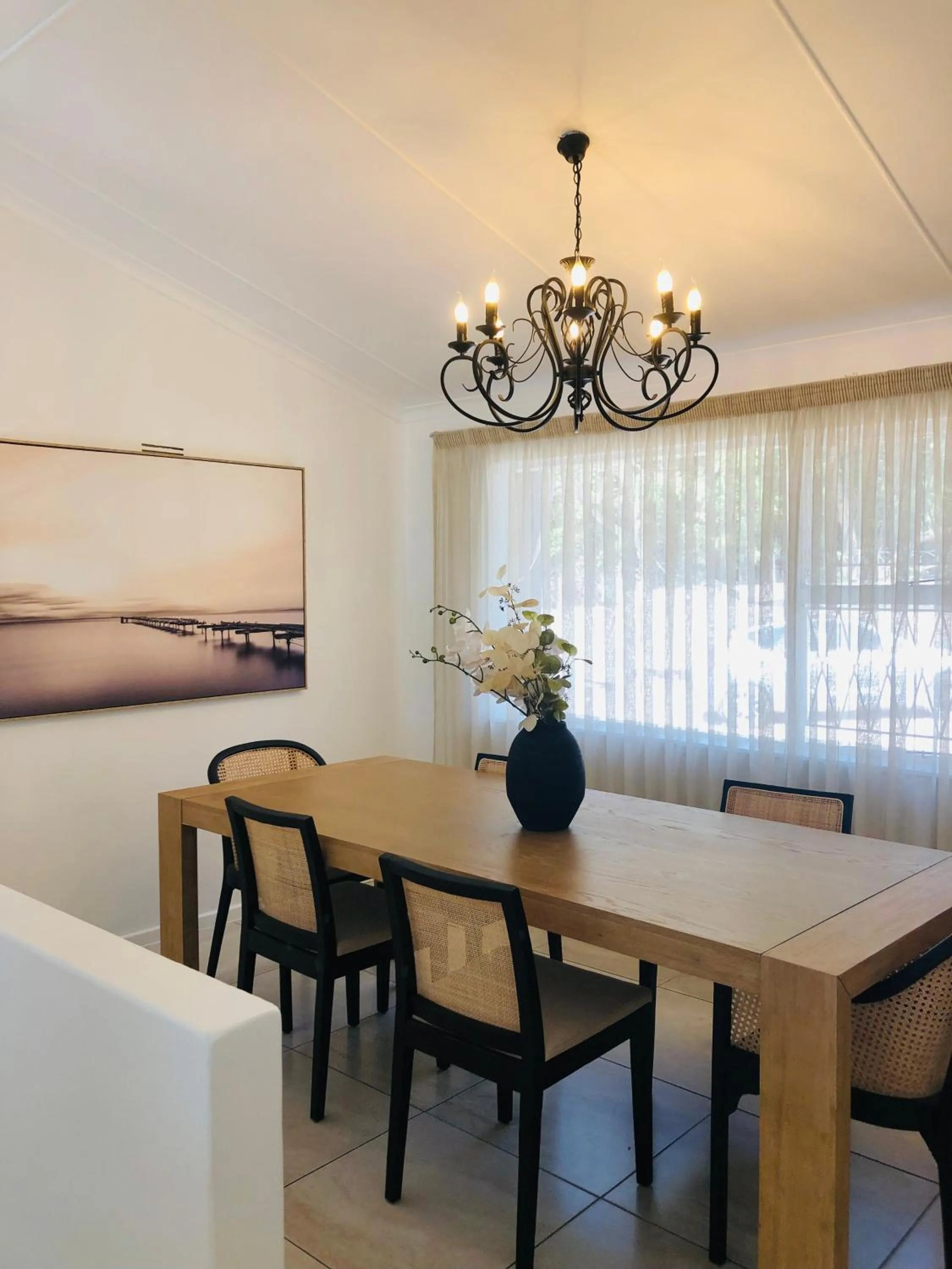 Living room in Bluebanana Lodge