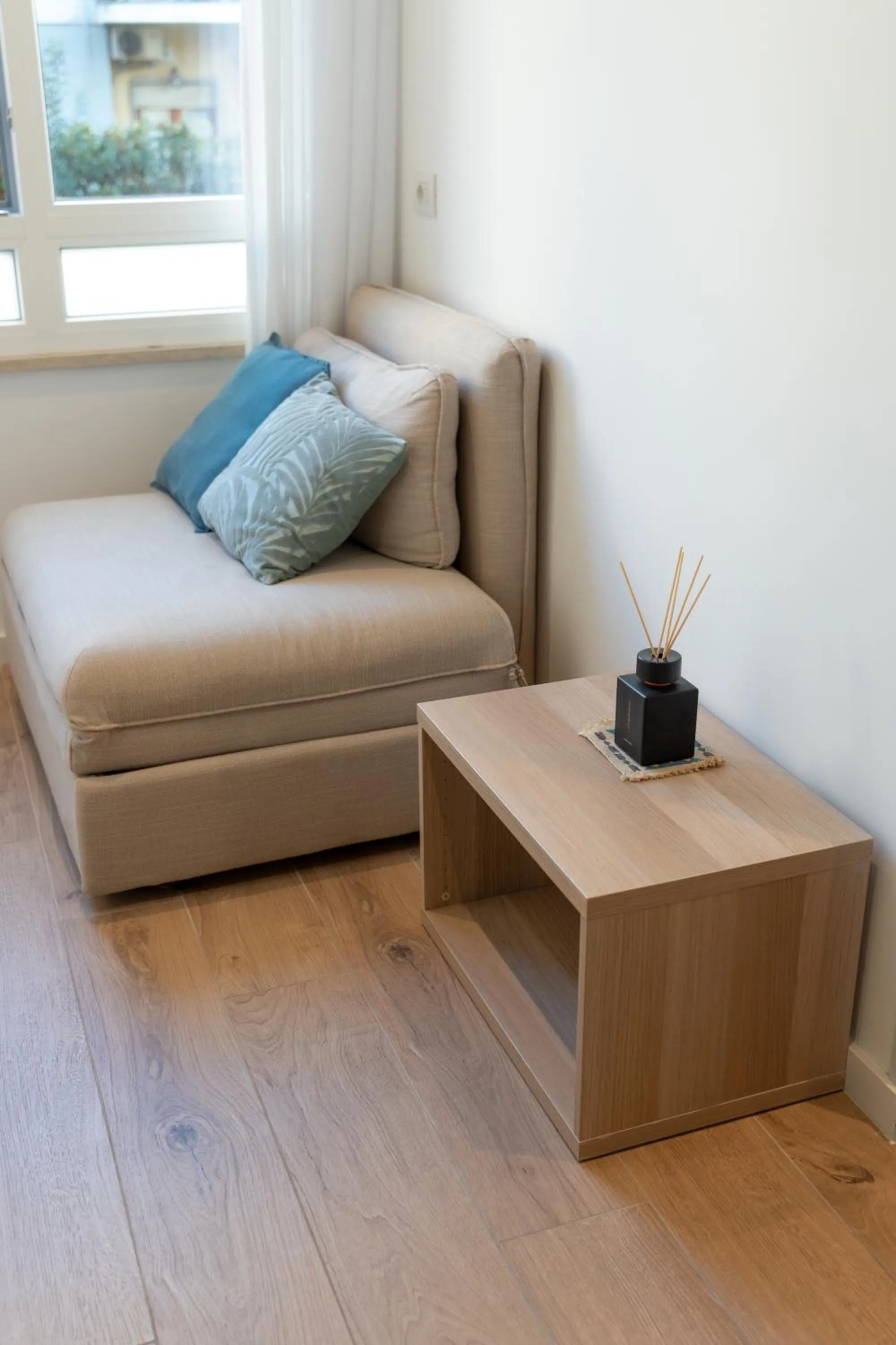 Seating area in B&B Amadema