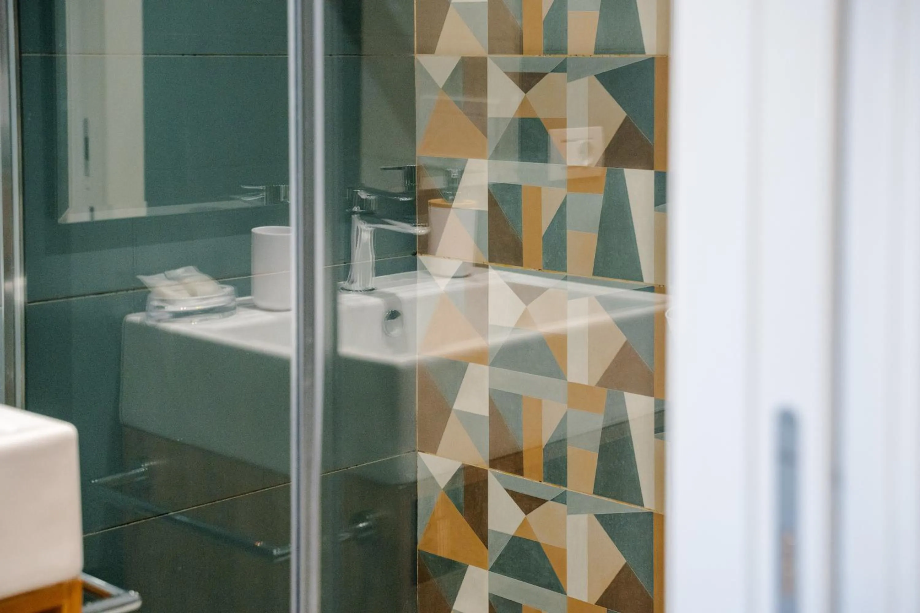 Bathroom in B&B Amadema