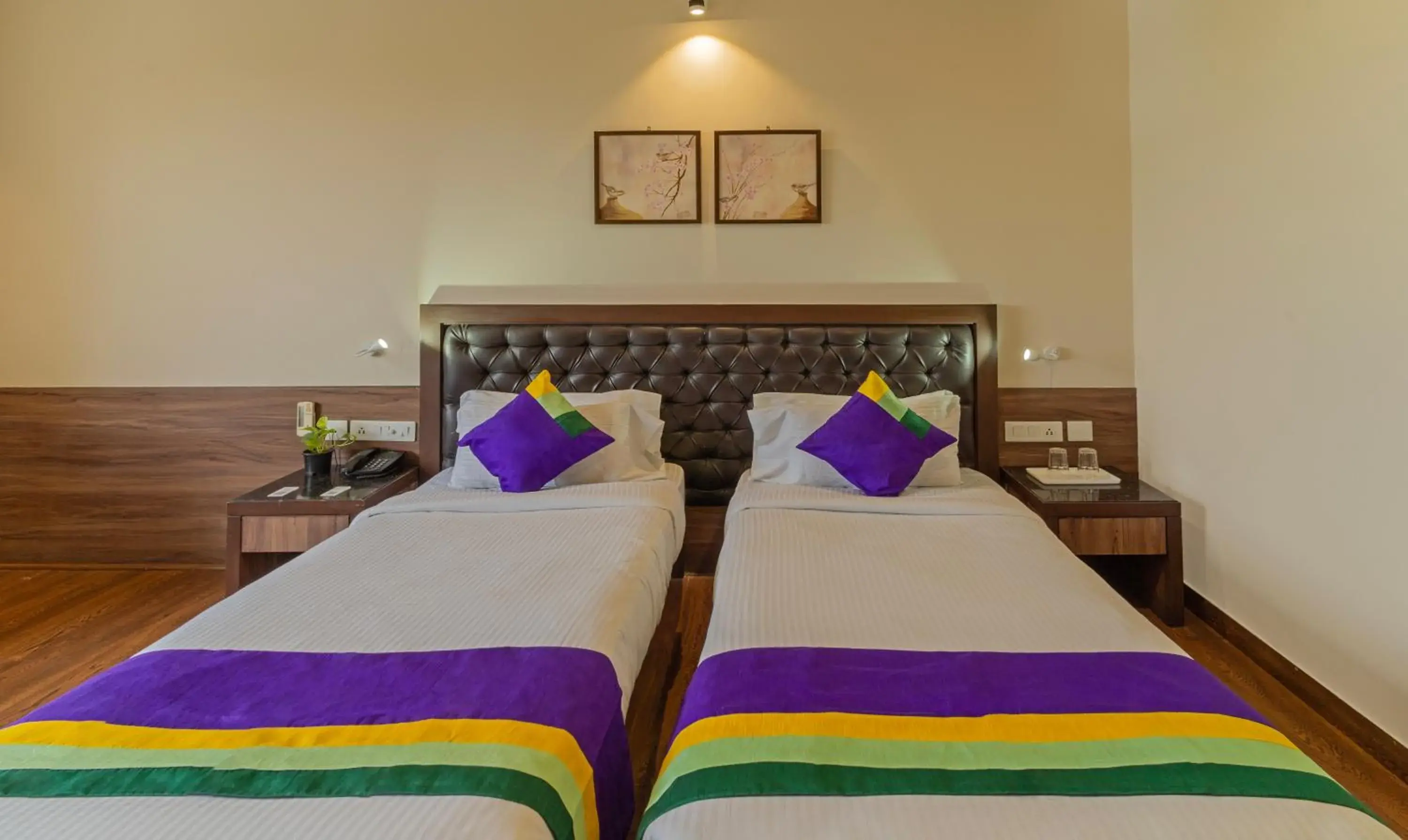 Bed in Treebo Premium Baramasi By Jai Club Prime Bed in Treebo Premium Baramasi By Jai Club Prime