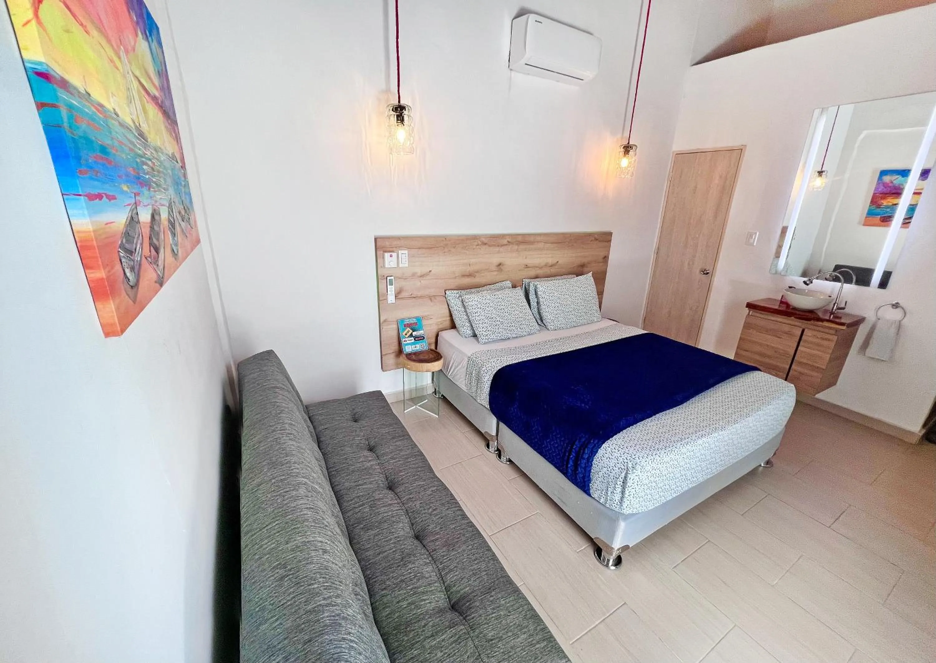 Bed in Comunidad Calle 13 Hotel Boutique